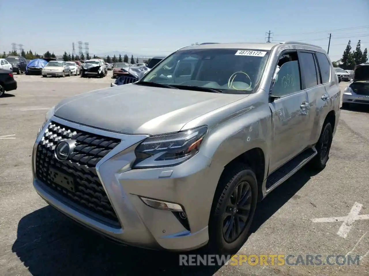 2 Photograph of a damaged car JTJAM7BX3L5258805 LEXUS GX 2020