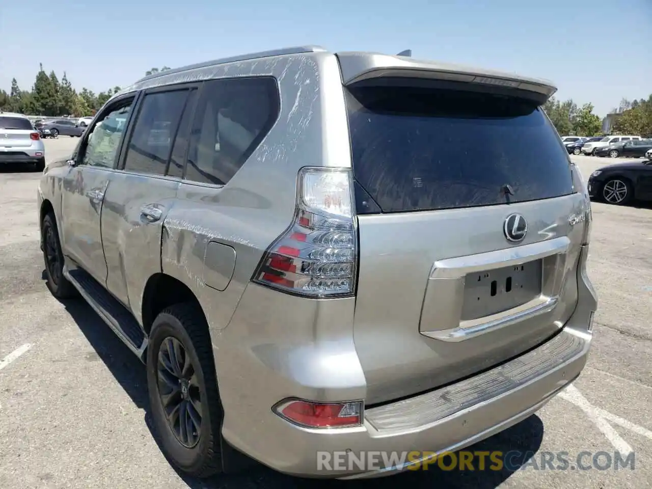 3 Photograph of a damaged car JTJAM7BX3L5258805 LEXUS GX 2020