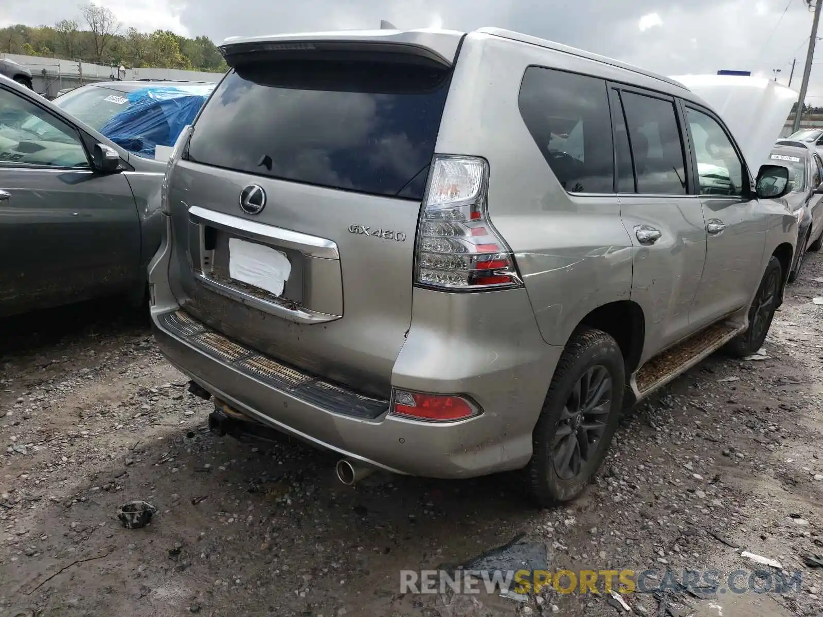 4 Photograph of a damaged car JTJAM7BX3L5259033 LEXUS GX 2020