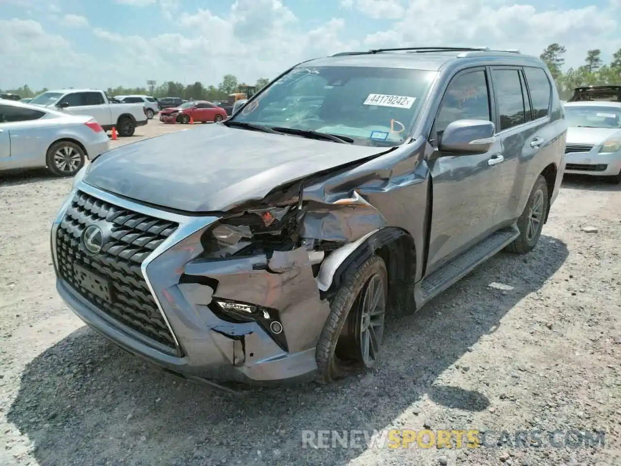 2 Photograph of a damaged car JTJAM7BX4L5241852 LEXUS GX 2020