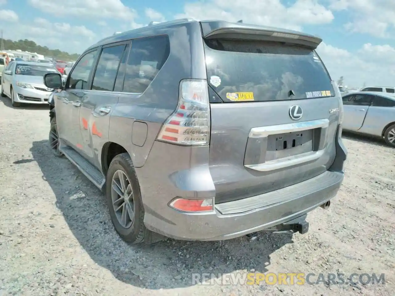 3 Photograph of a damaged car JTJAM7BX4L5241852 LEXUS GX 2020