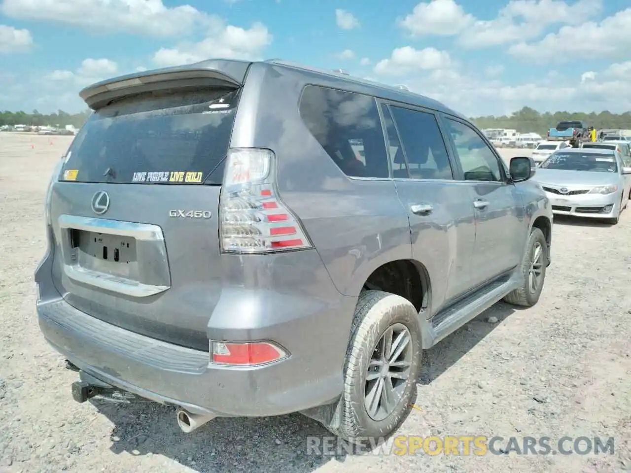 4 Фотография поврежденного автомобиля JTJAM7BX4L5241852 LEXUS GX 2020