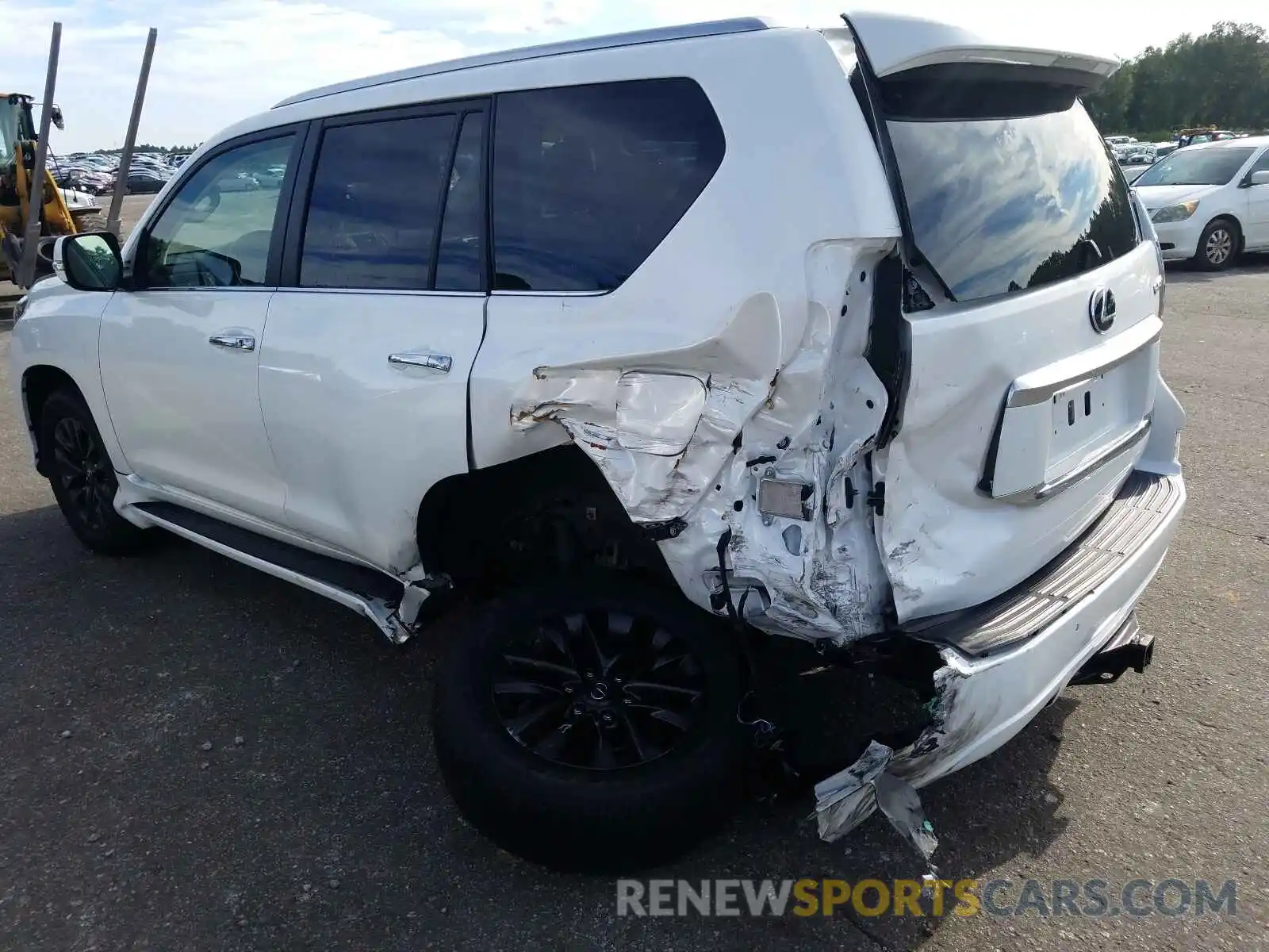 3 Photograph of a damaged car JTJAM7BX4L5244847 LEXUS GX 2020