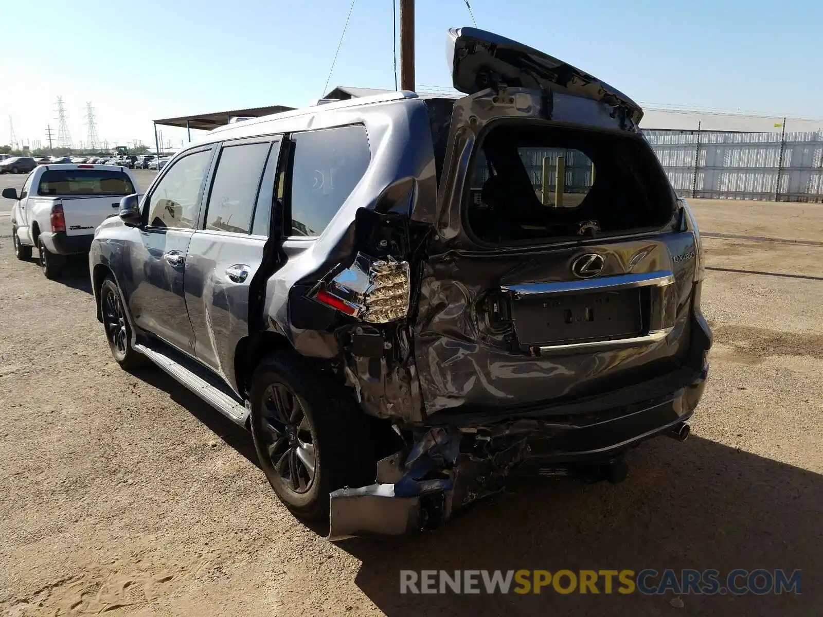 3 Photograph of a damaged car JTJAM7BX4L5246601 LEXUS GX 2020