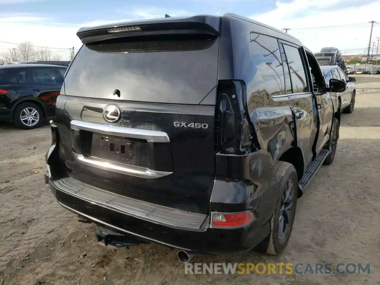 4 Photograph of a damaged car JTJAM7BX4L5248459 LEXUS GX 2020