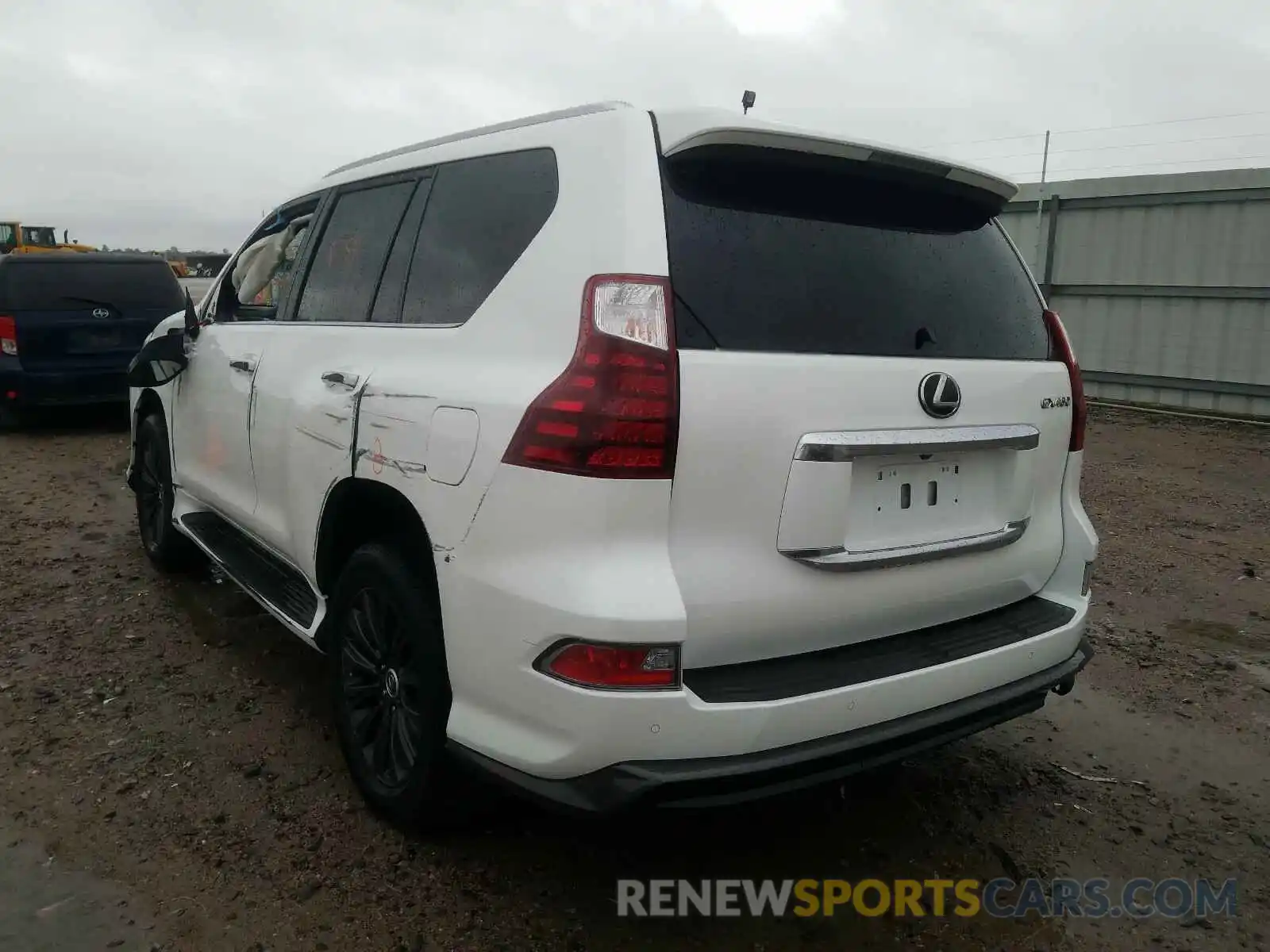 3 Photograph of a damaged car JTJAM7BX4L5248963 LEXUS GX 2020