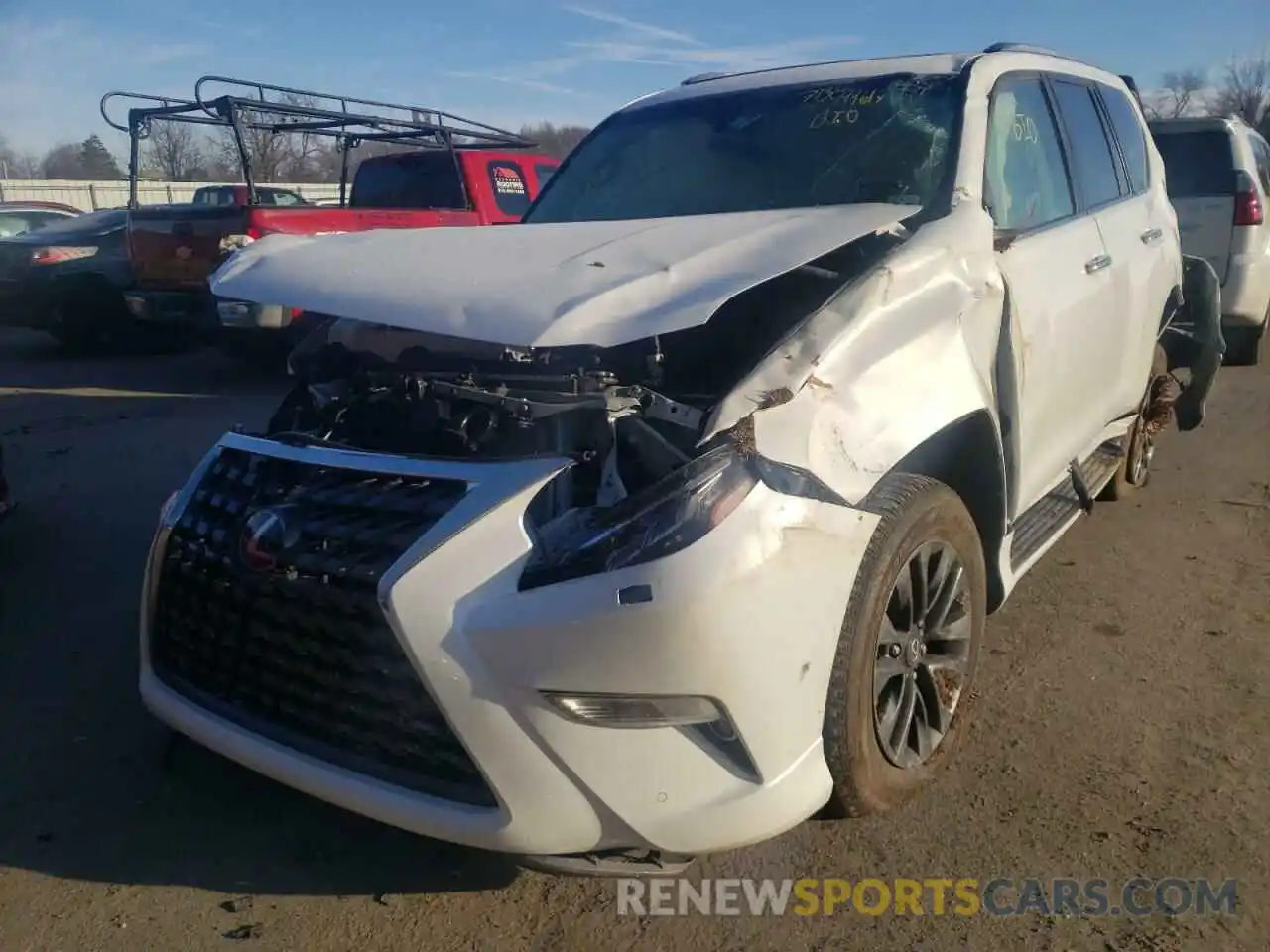 2 Photograph of a damaged car JTJAM7BX4L5252771 LEXUS GX 2020