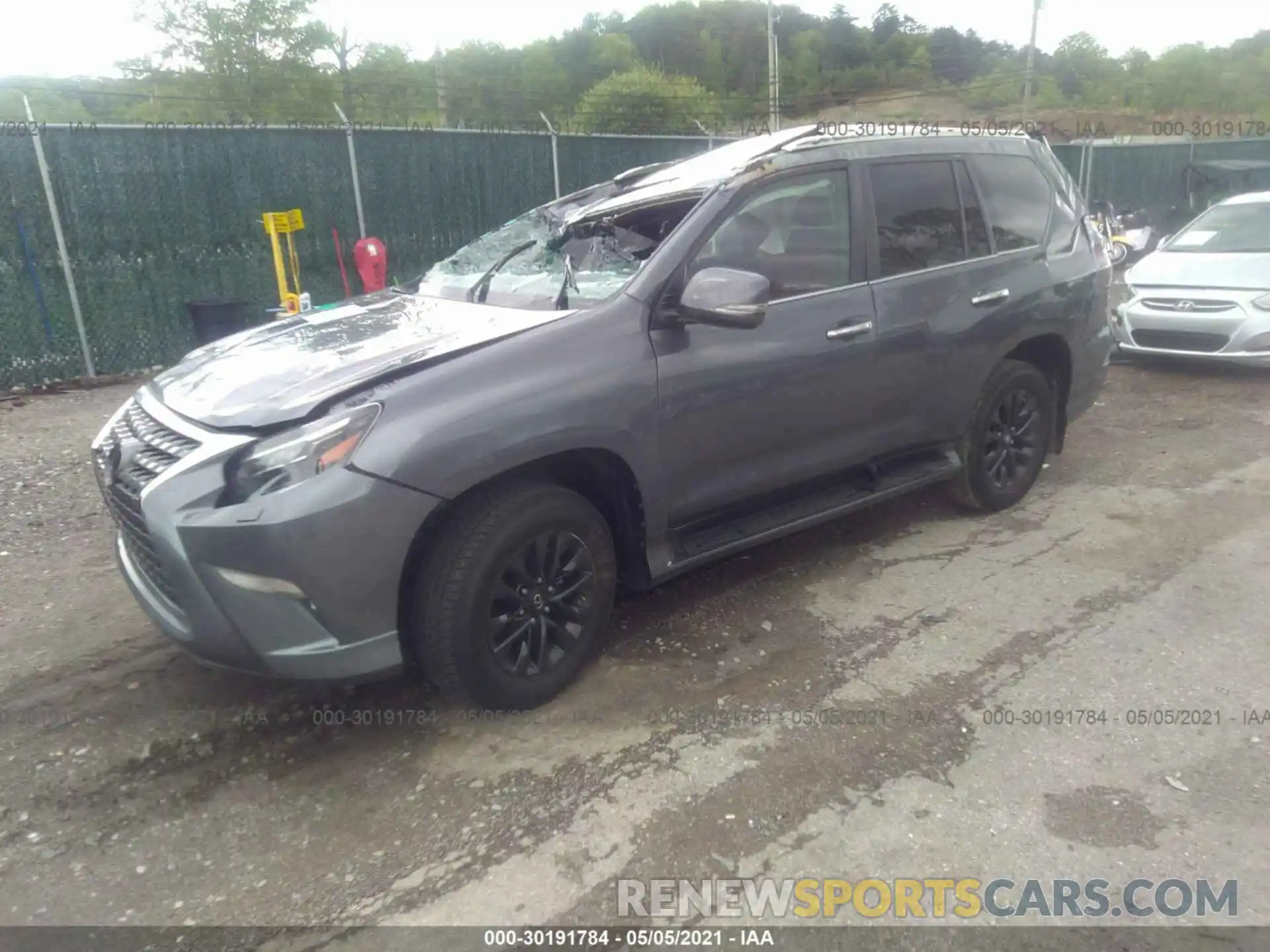 2 Photograph of a damaged car JTJAM7BX4L5254763 LEXUS GX 2020