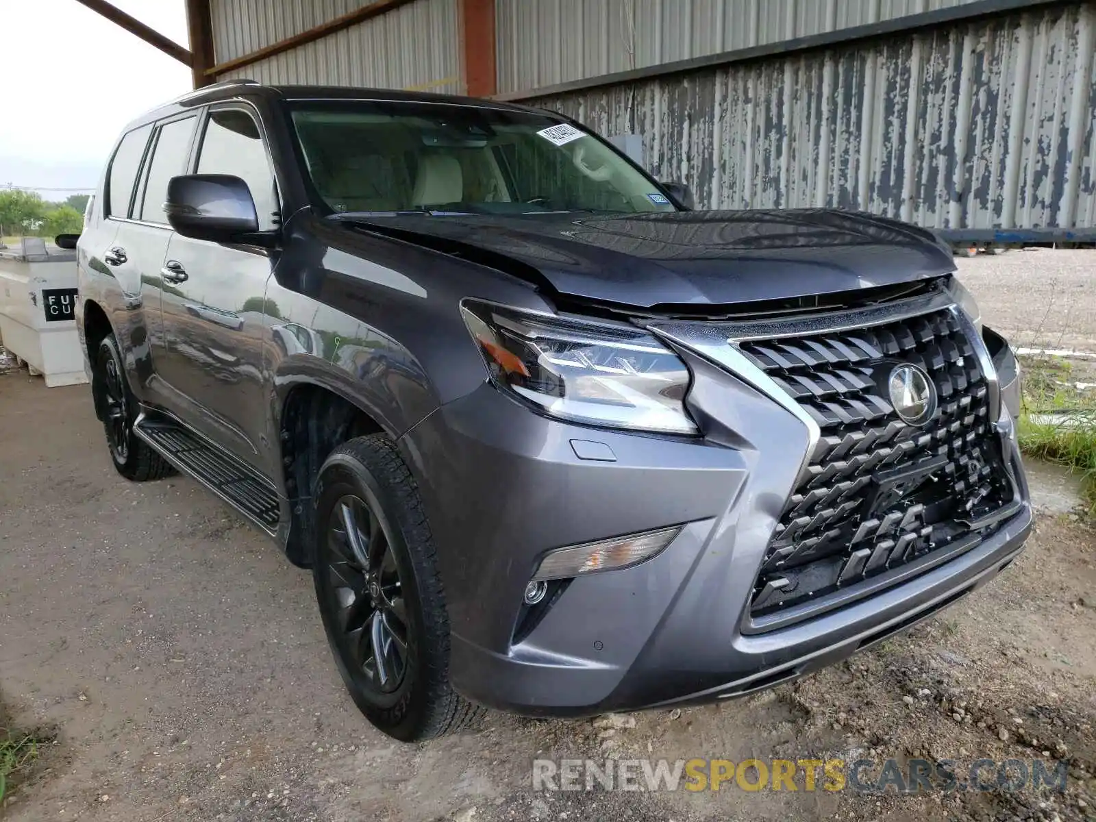 1 Photograph of a damaged car JTJAM7BX4L5256593 LEXUS GX 2020