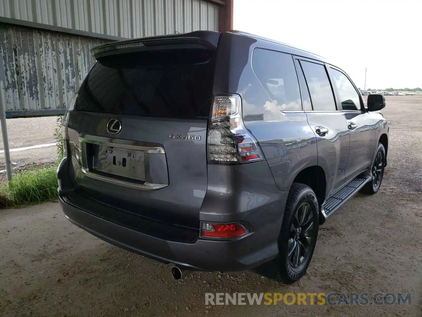 4 Photograph of a damaged car JTJAM7BX4L5256593 LEXUS GX 2020