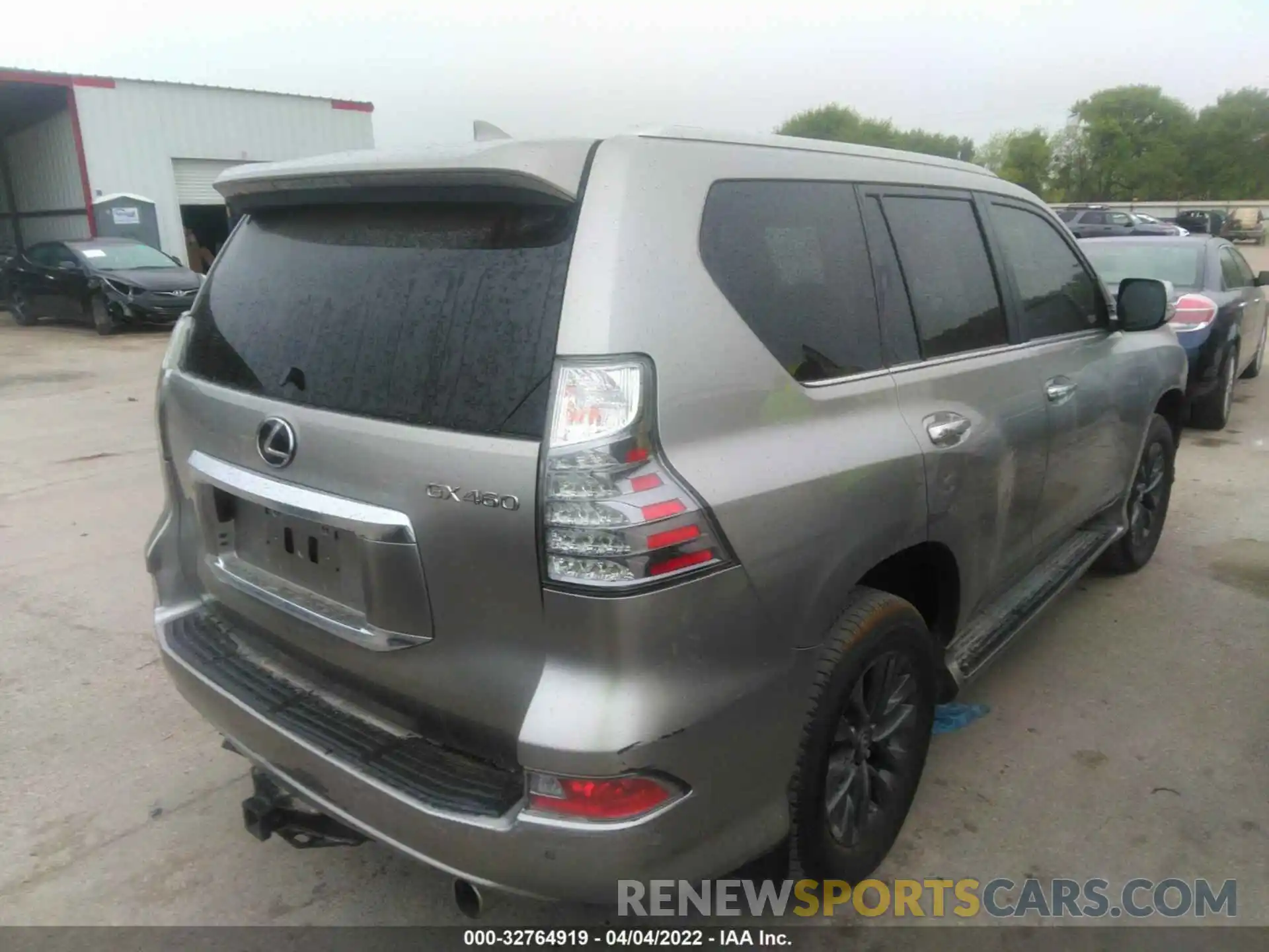 4 Фотография поврежденного автомобиля JTJAM7BX4L5259980 LEXUS GX 2020