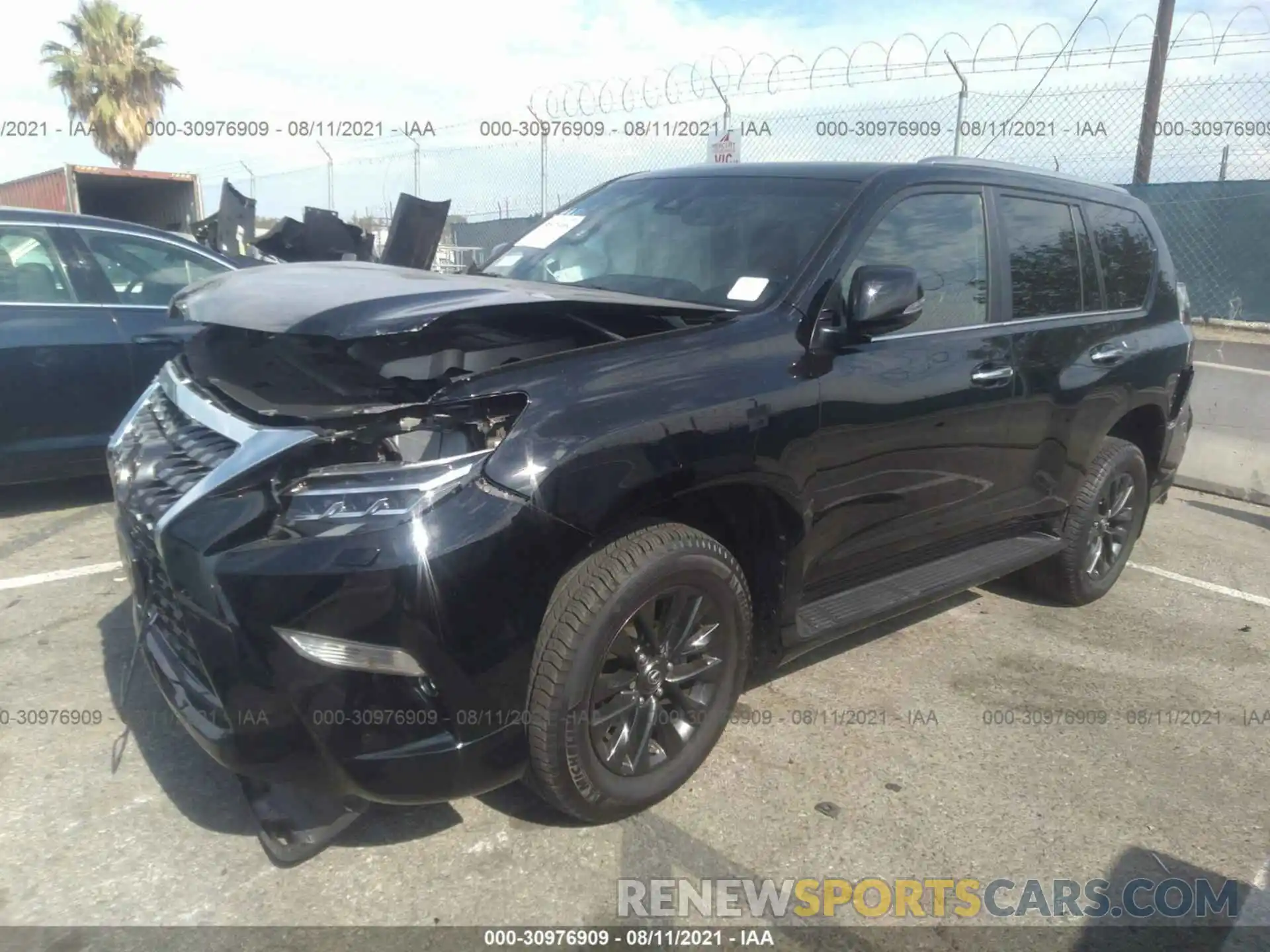 2 Фотография поврежденного автомобиля JTJAM7BX4L5261888 LEXUS GX 2020