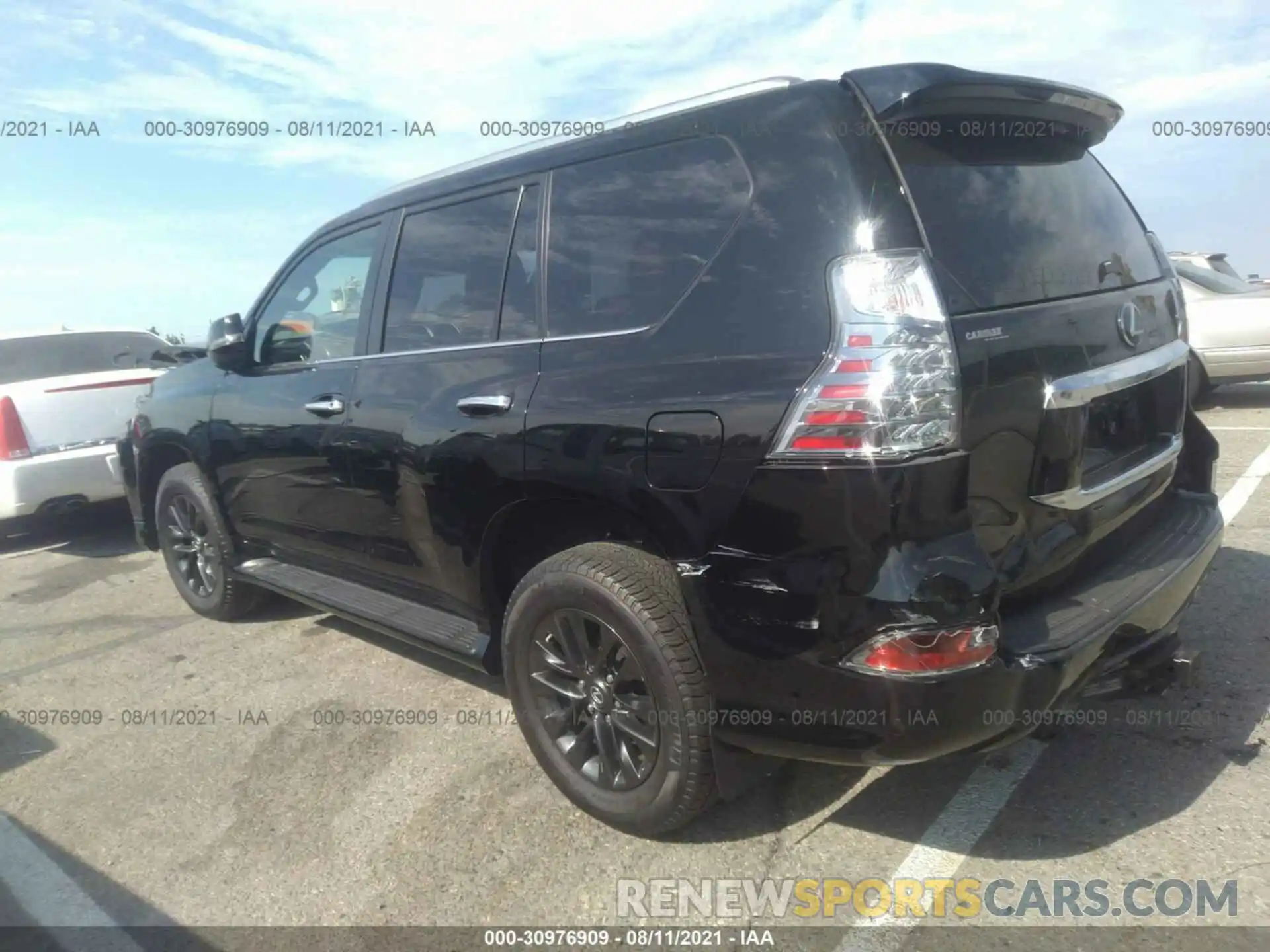 3 Фотография поврежденного автомобиля JTJAM7BX4L5261888 LEXUS GX 2020