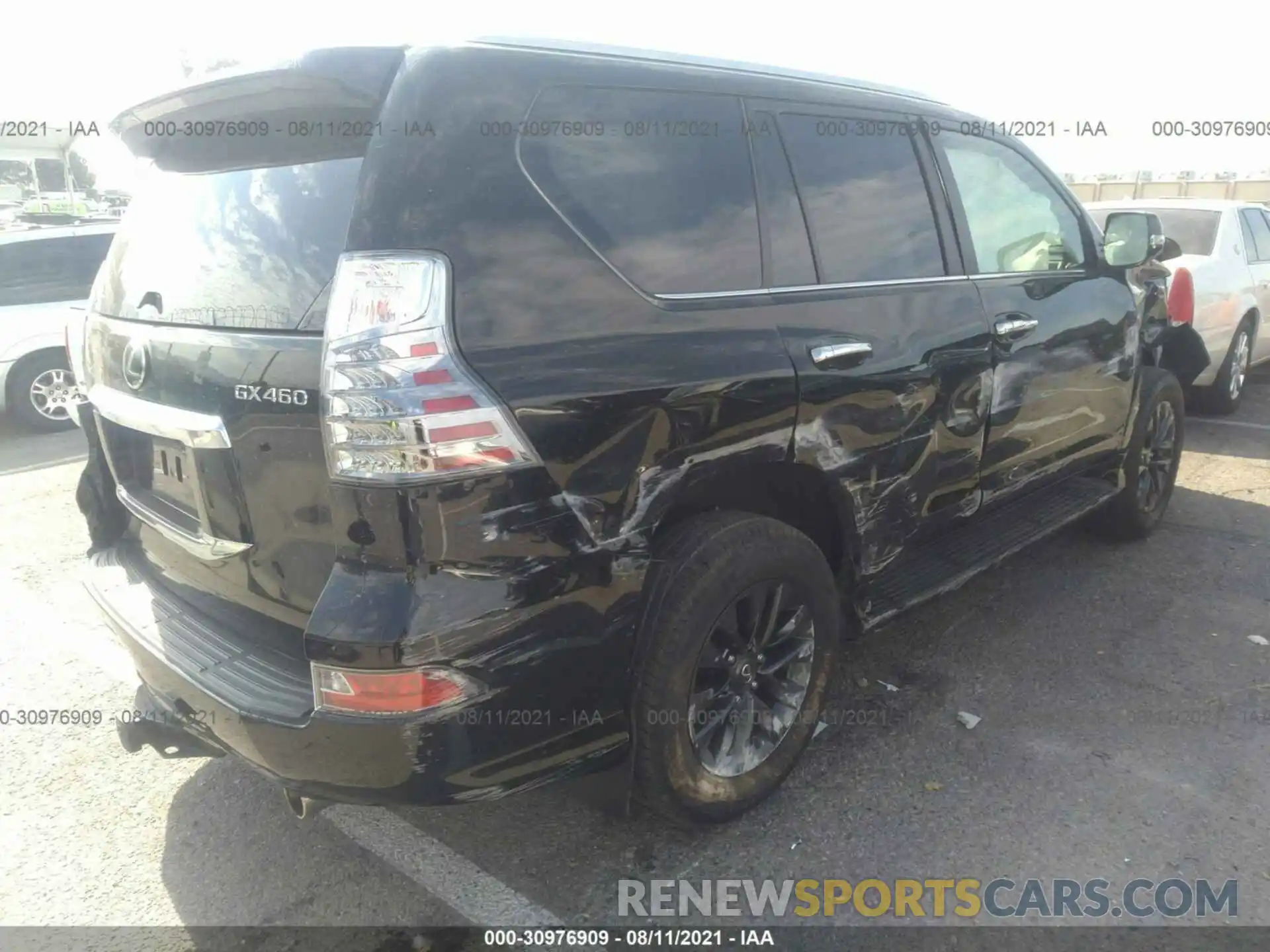 4 Фотография поврежденного автомобиля JTJAM7BX4L5261888 LEXUS GX 2020