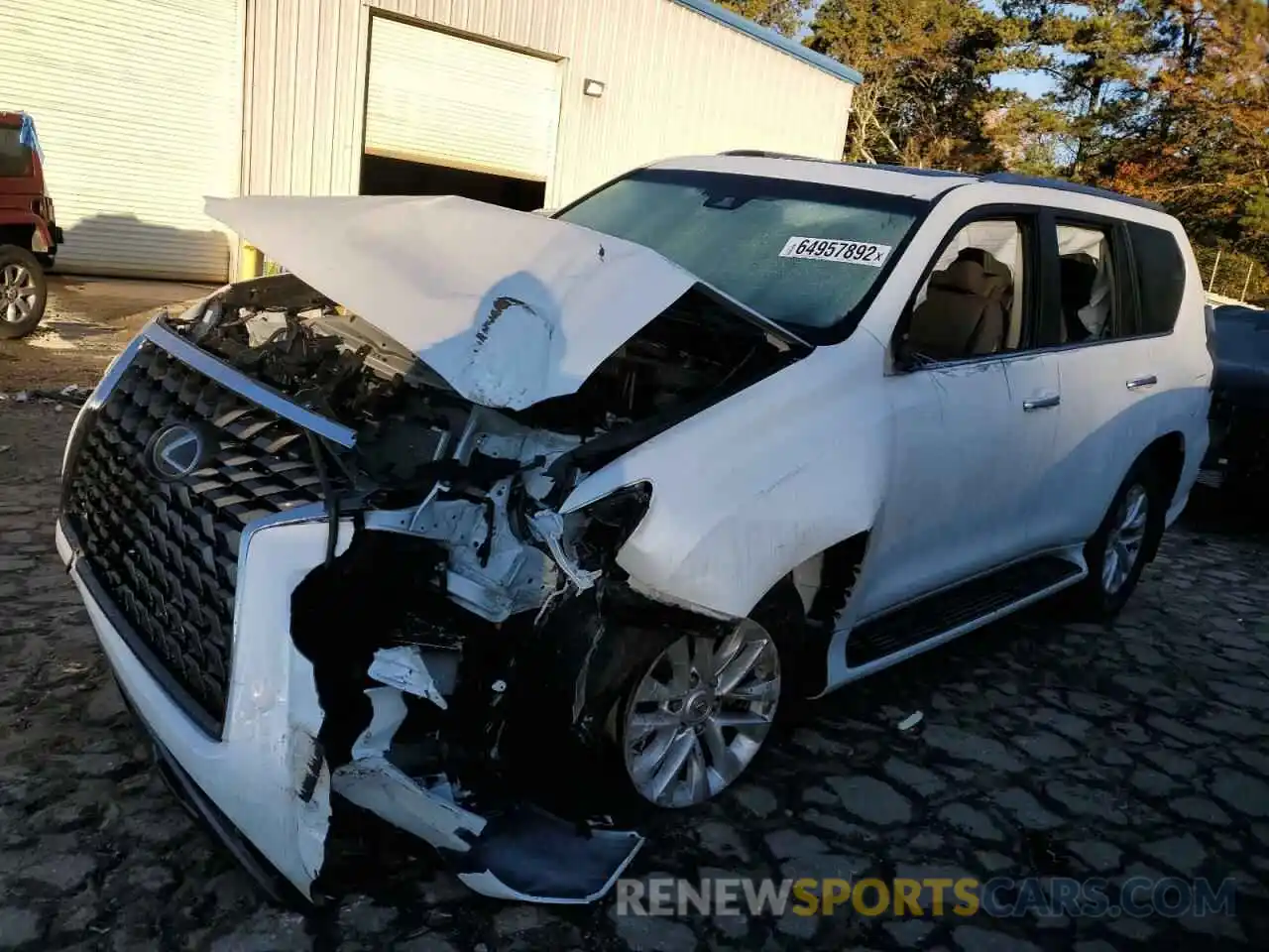 2 Photograph of a damaged car JTJAM7BX4L5263740 LEXUS GX 2020