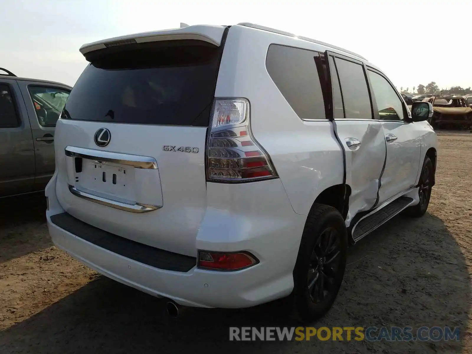 4 Фотография поврежденного автомобиля JTJAM7BX5L5241388 LEXUS GX 2020