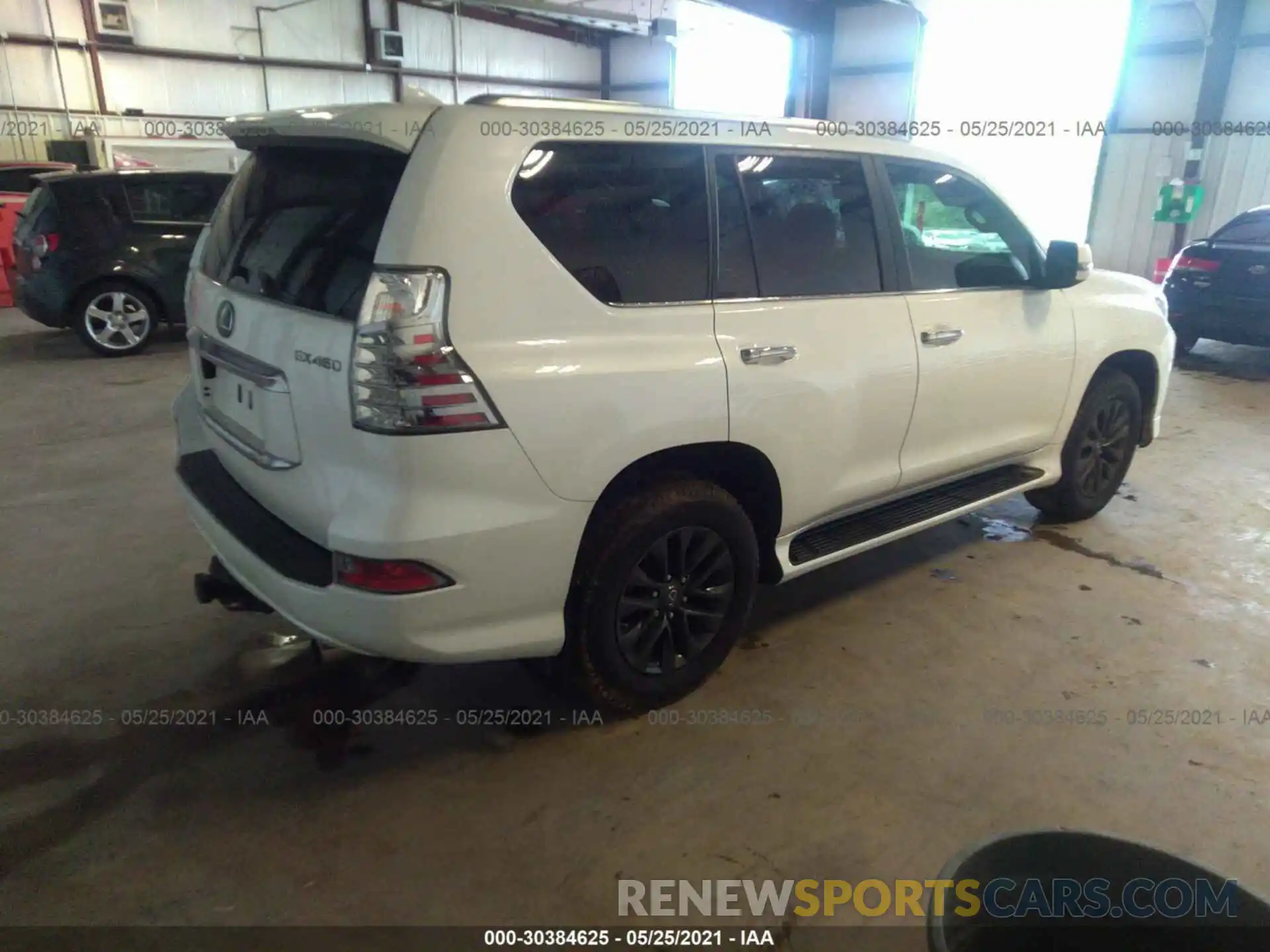 4 Фотография поврежденного автомобиля JTJAM7BX5L5242220 LEXUS GX 2020