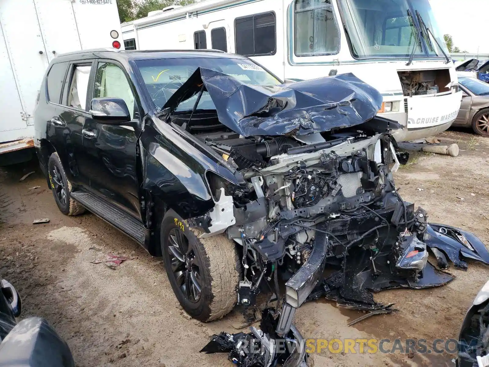 1 Photograph of a damaged car JTJAM7BX5L5245411 LEXUS GX 2020