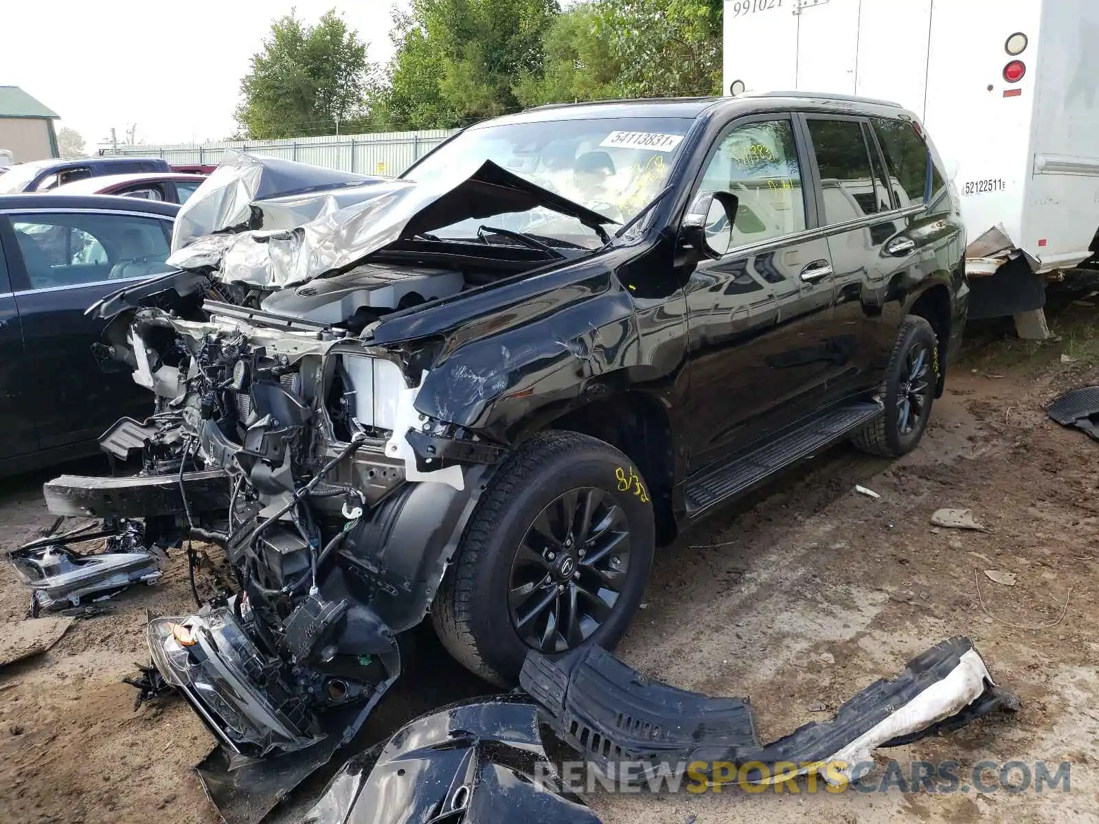 2 Photograph of a damaged car JTJAM7BX5L5245411 LEXUS GX 2020