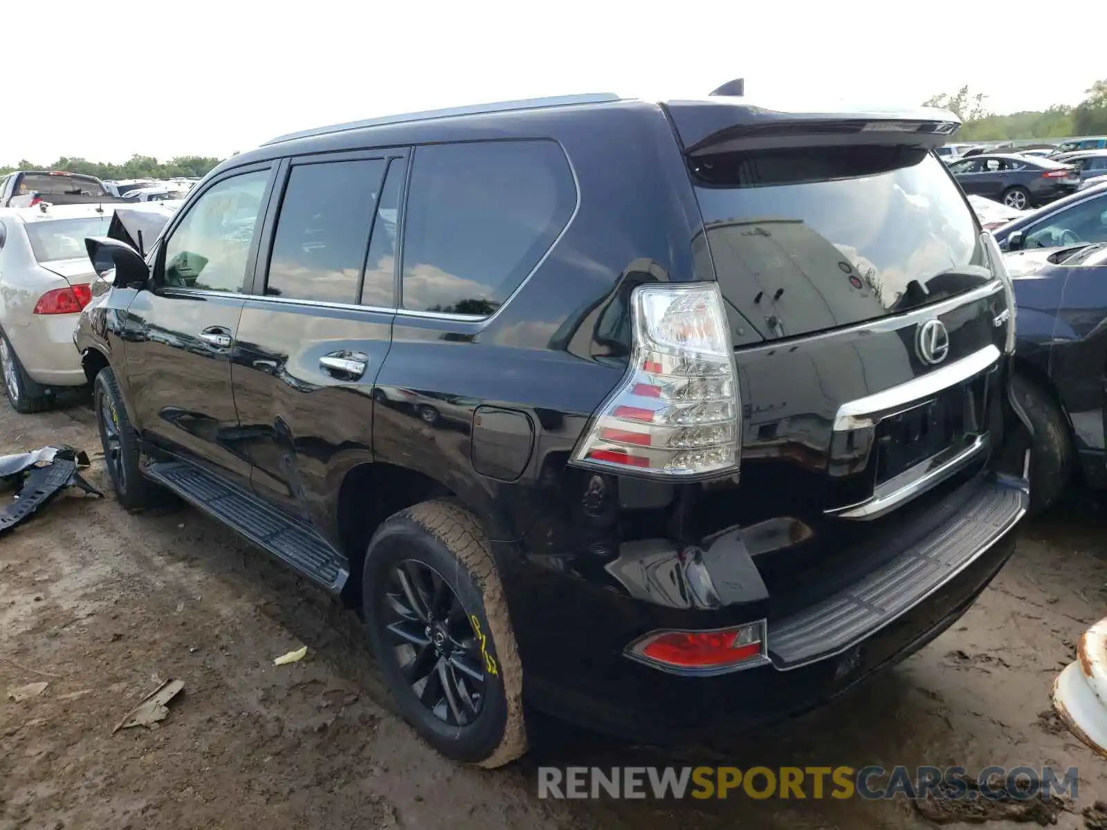 3 Photograph of a damaged car JTJAM7BX5L5245411 LEXUS GX 2020