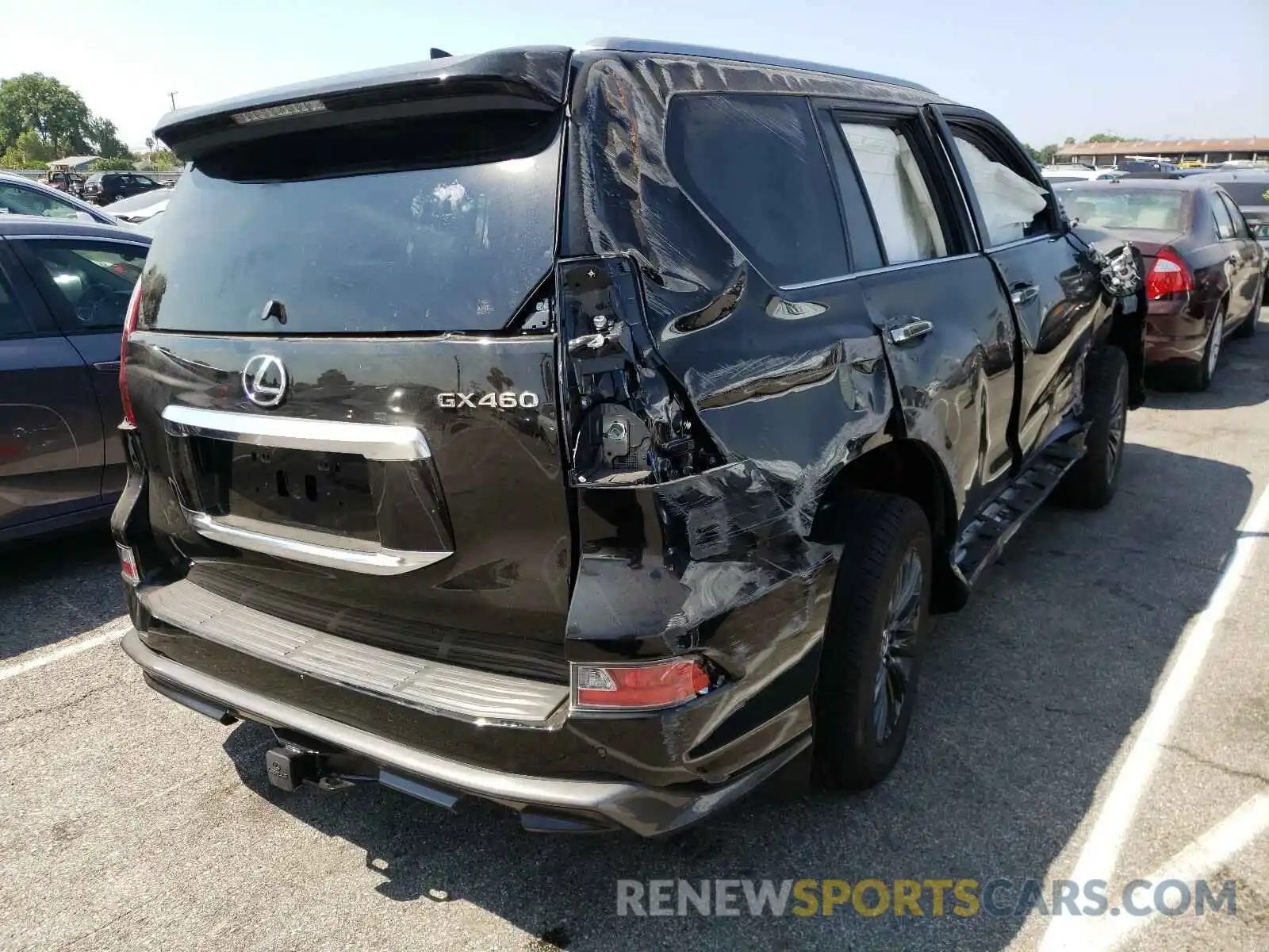 4 Photograph of a damaged car JTJAM7BX5L5245702 LEXUS GX 2020