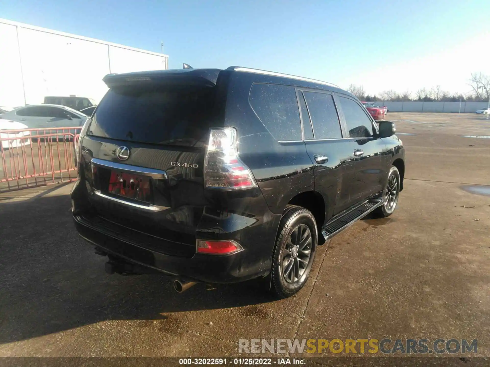 4 Фотография поврежденного автомобиля JTJAM7BX5L5246607 LEXUS GX 2020