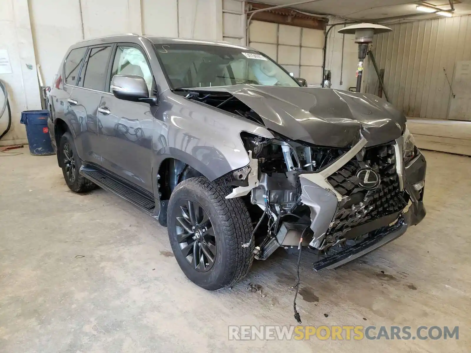 1 Photograph of a damaged car JTJAM7BX5L5256828 LEXUS GX 2020