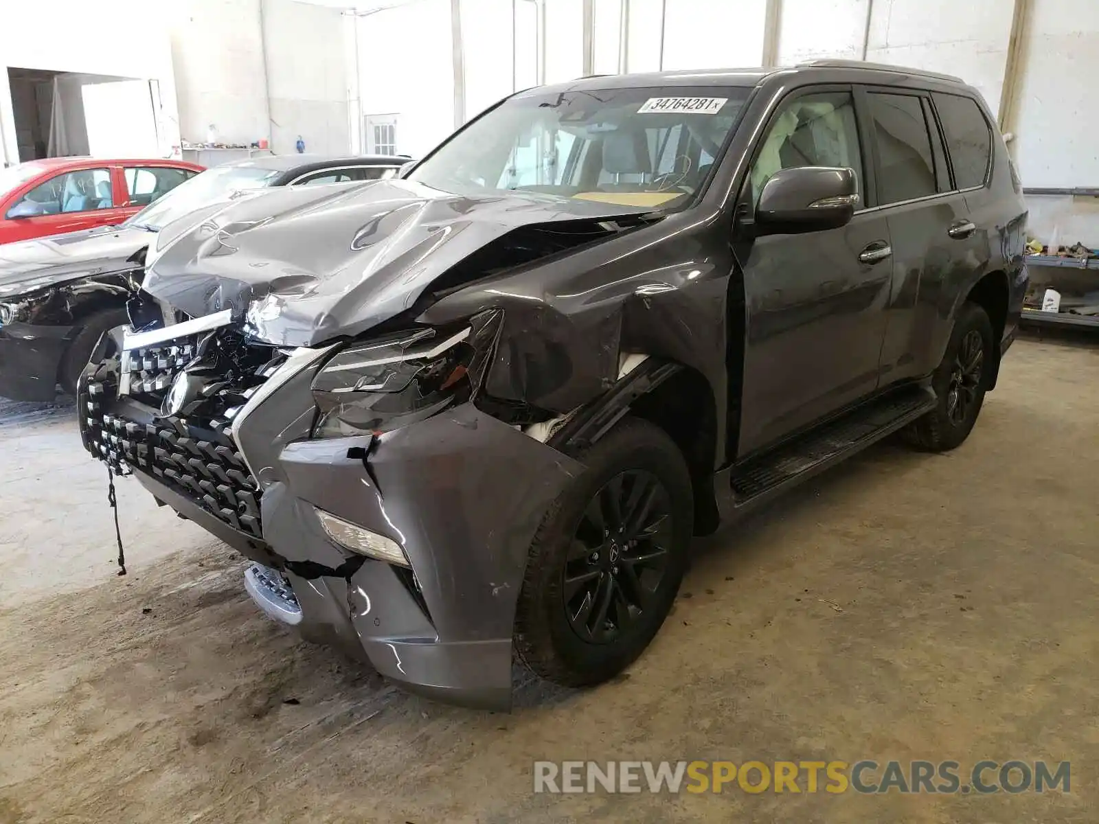 2 Photograph of a damaged car JTJAM7BX5L5256828 LEXUS GX 2020