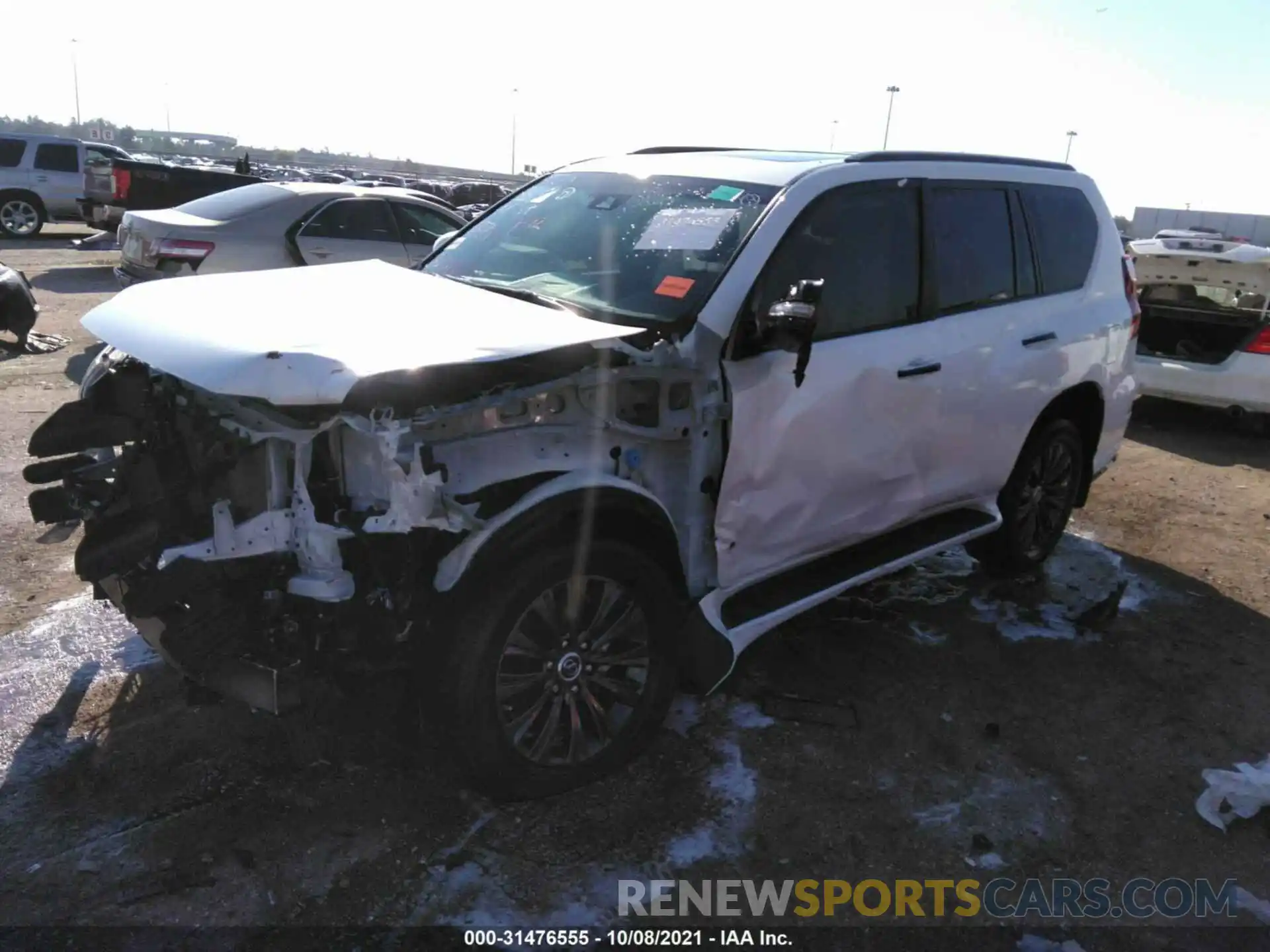 2 Photograph of a damaged car JTJAM7BX5L5260507 LEXUS GX 2020