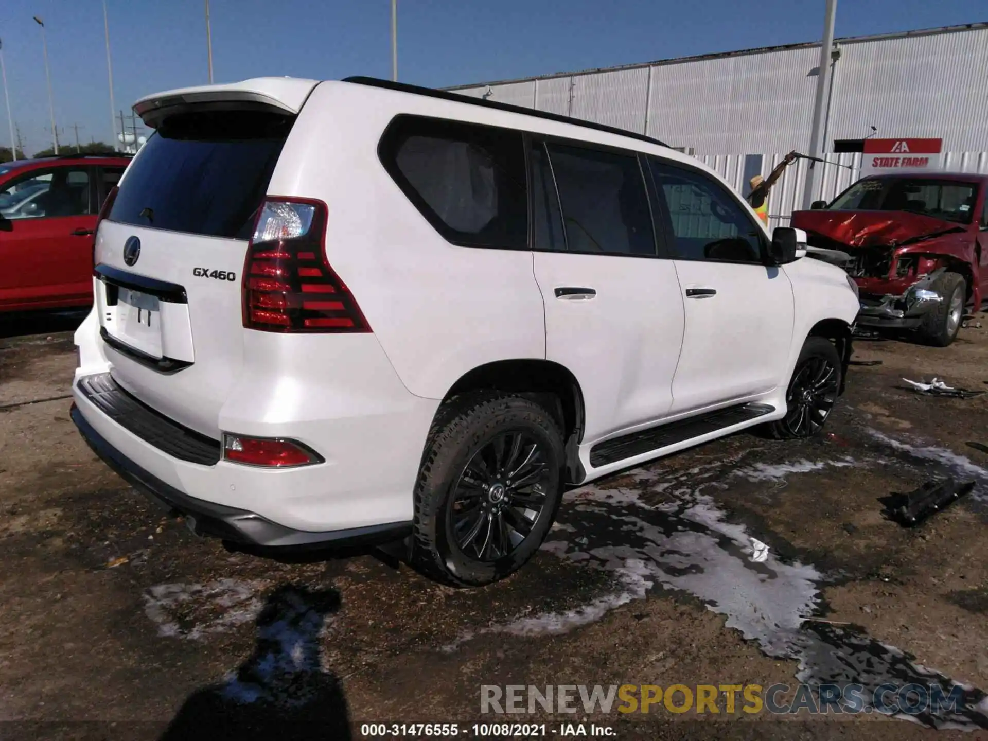 4 Photograph of a damaged car JTJAM7BX5L5260507 LEXUS GX 2020