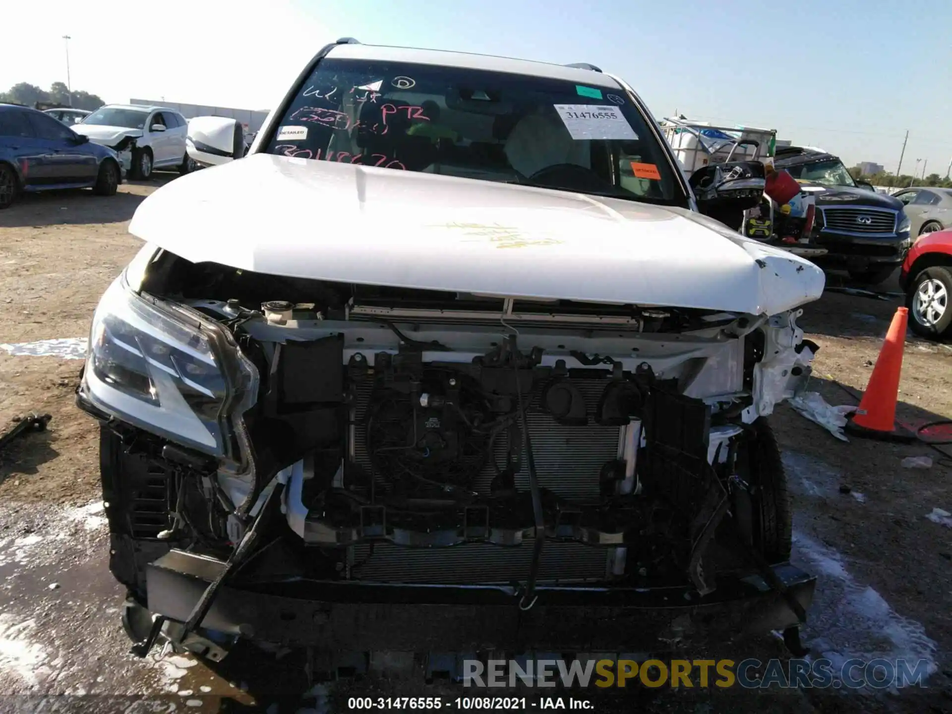 6 Photograph of a damaged car JTJAM7BX5L5260507 LEXUS GX 2020