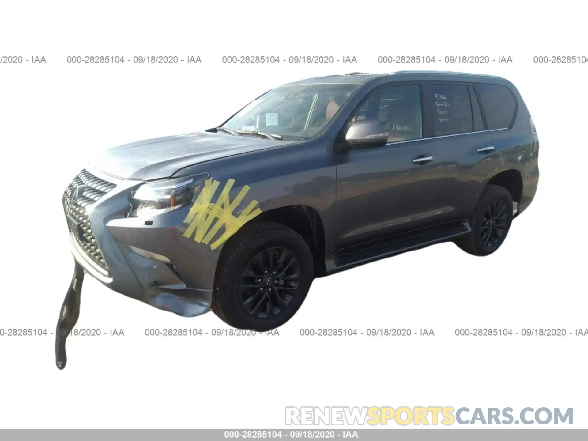 2 Photograph of a damaged car JTJAM7BX5L5261933 LEXUS GX 2020