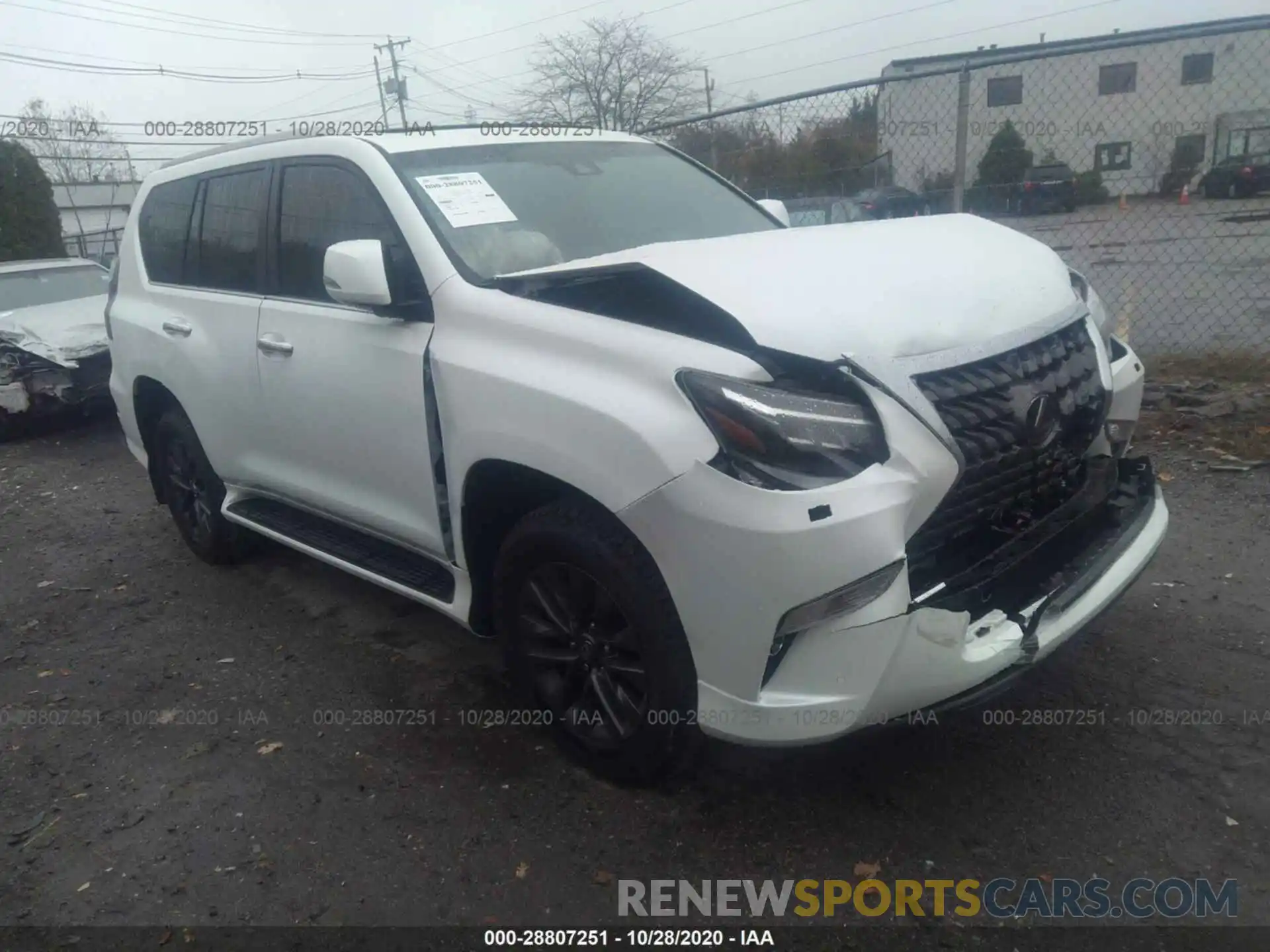 1 Photograph of a damaged car JTJAM7BX5L5264394 LEXUS GX 2020