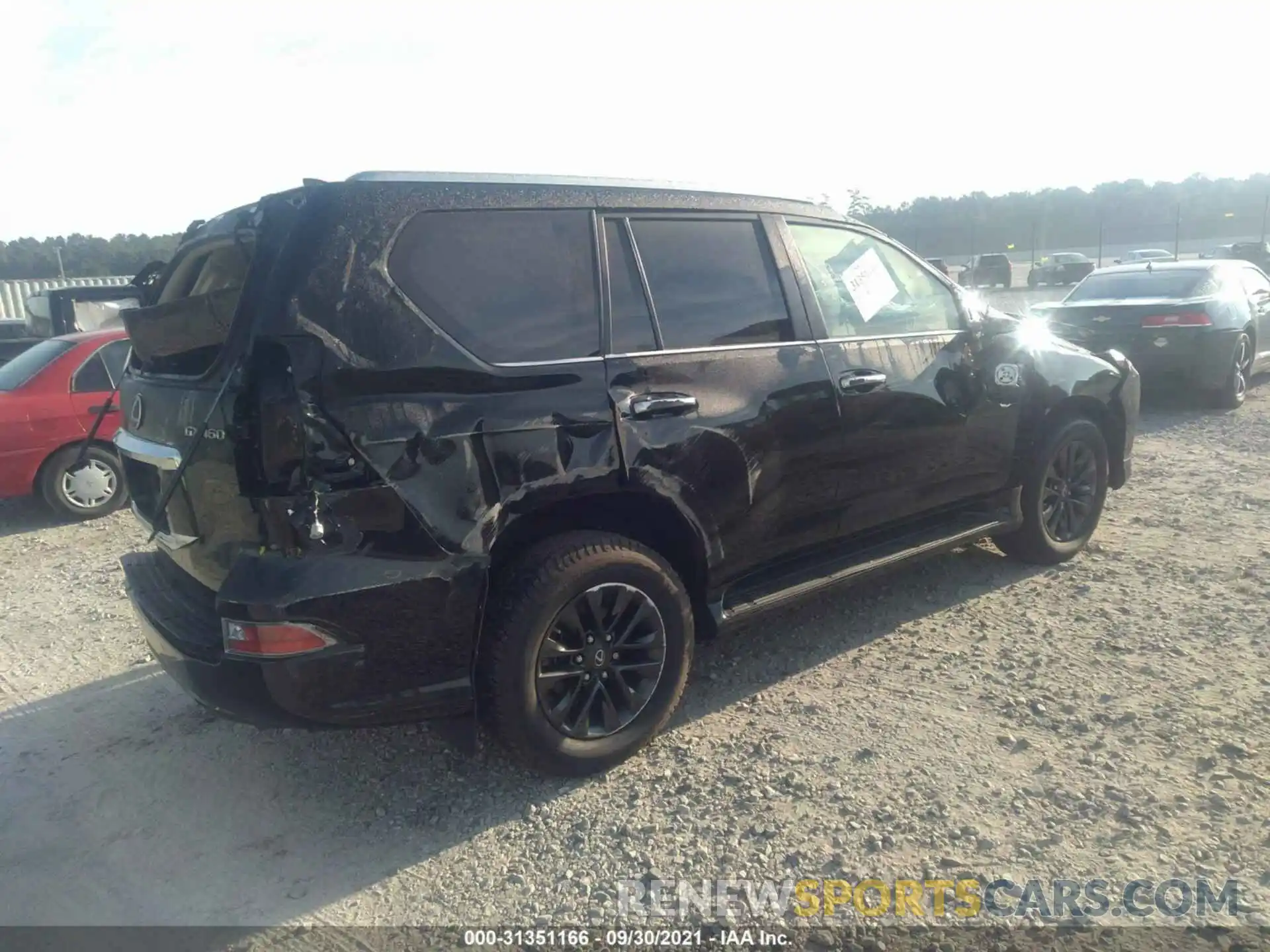 4 Фотография поврежденного автомобиля JTJAM7BX6L5242887 LEXUS GX 2020