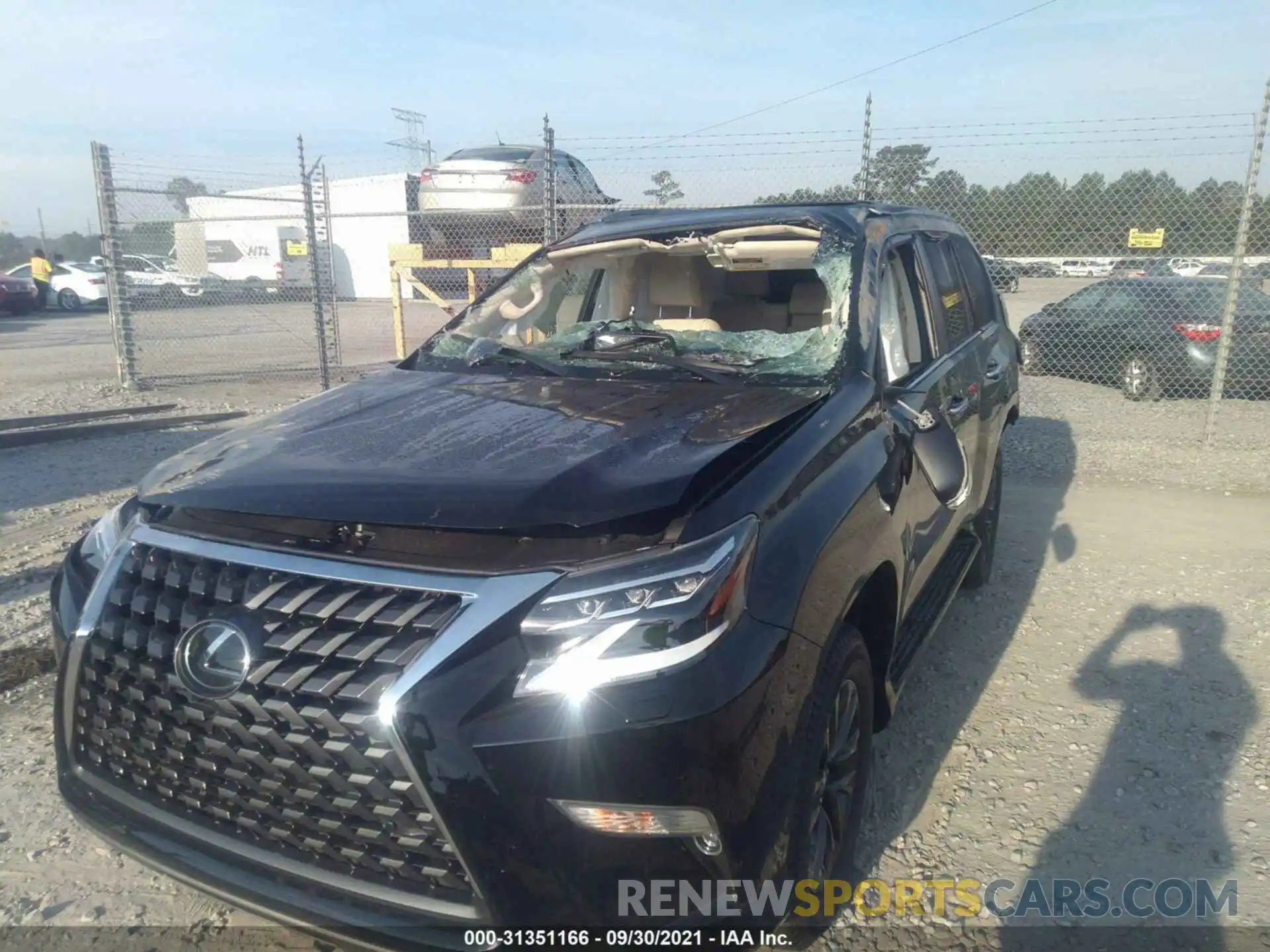 6 Photograph of a damaged car JTJAM7BX6L5242887 LEXUS GX 2020