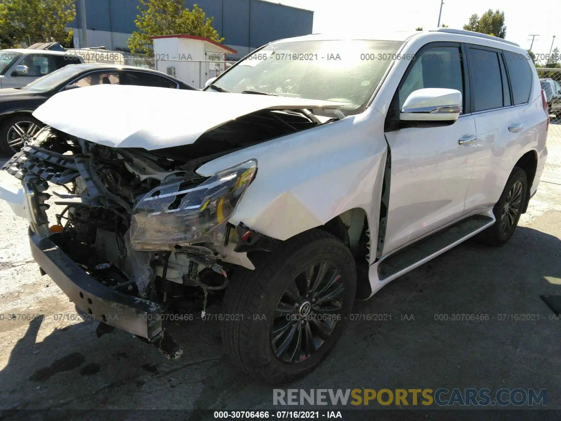 2 Photograph of a damaged car JTJAM7BX6L5245398 LEXUS GX 2020