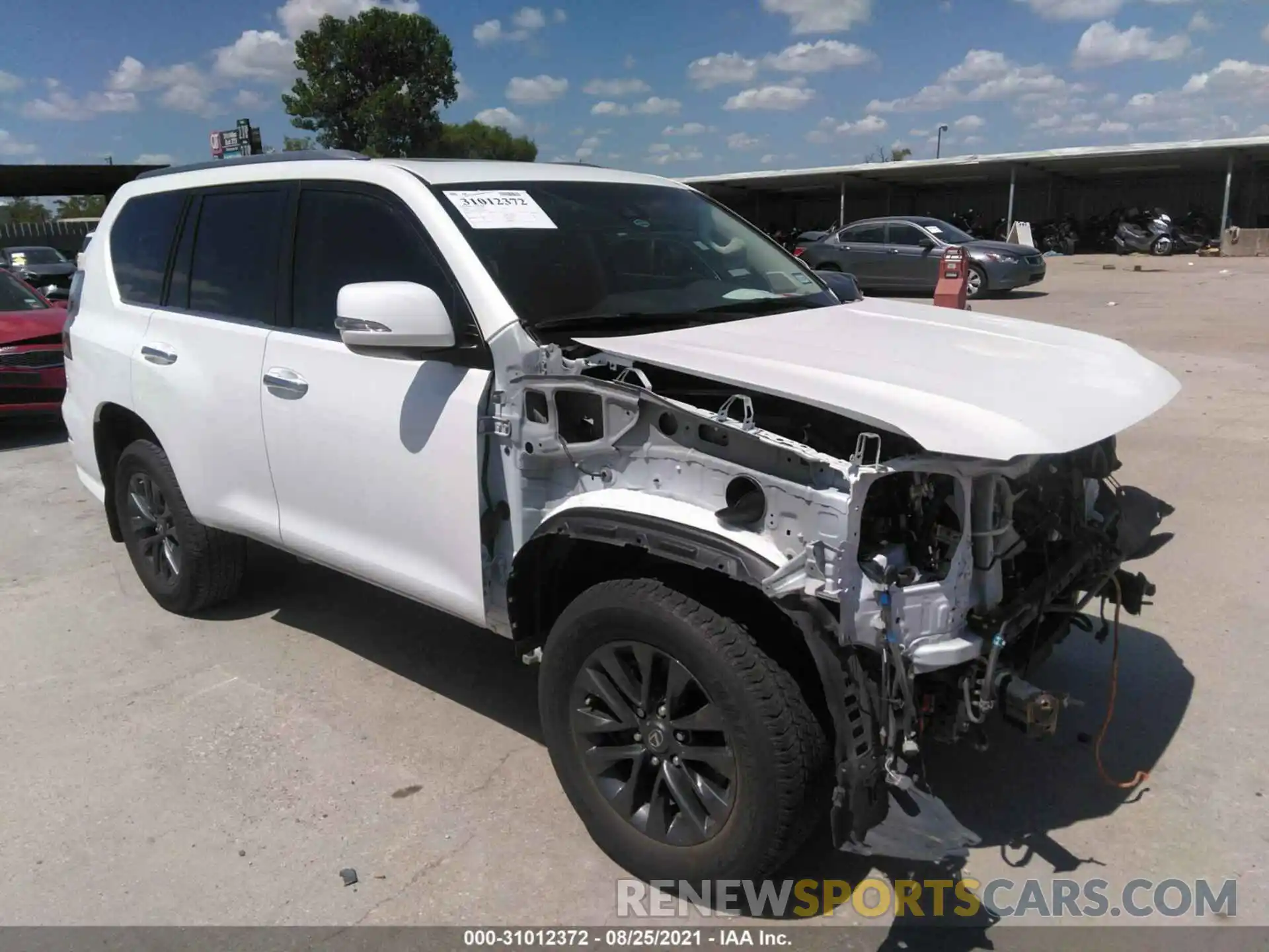 1 Photograph of a damaged car JTJAM7BX6L5245966 LEXUS GX 2020