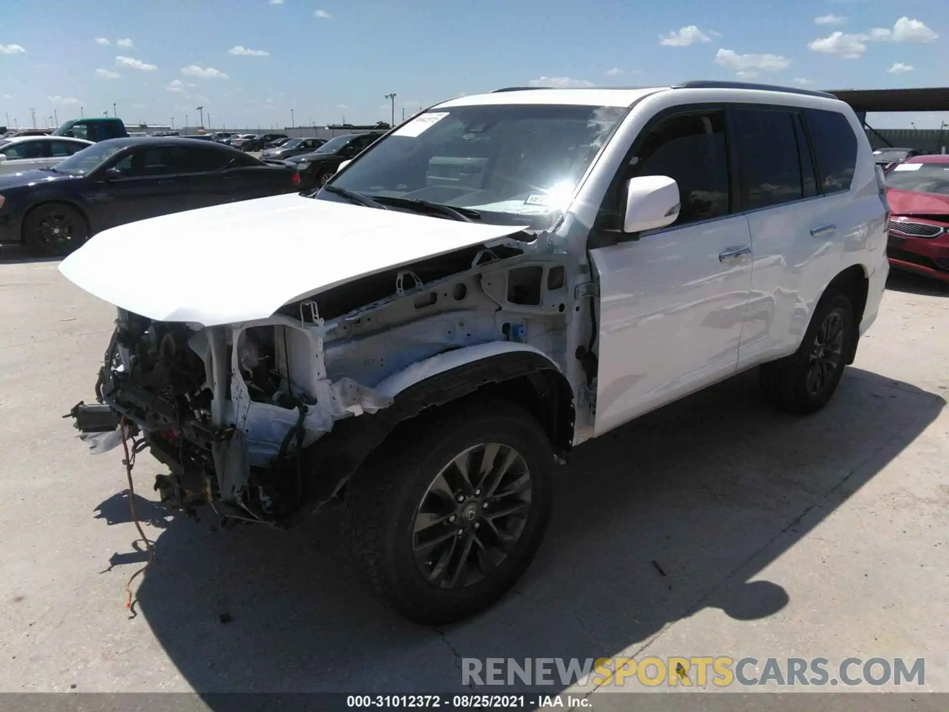 2 Photograph of a damaged car JTJAM7BX6L5245966 LEXUS GX 2020