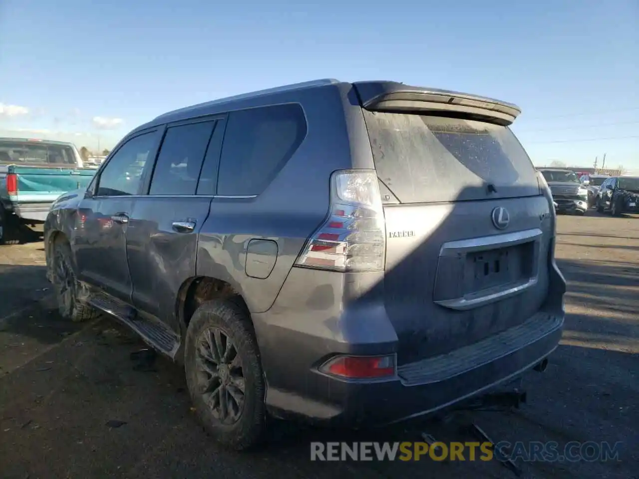 3 Photograph of a damaged car JTJAM7BX6L5246289 LEXUS GX 2020