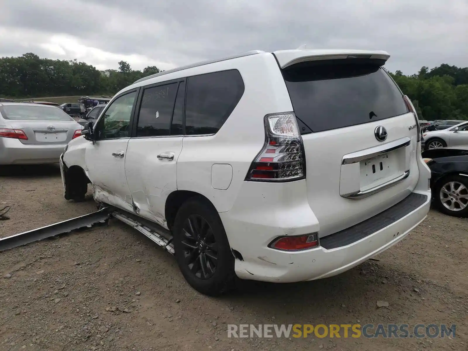 3 Photograph of a damaged car JTJAM7BX6L5248690 LEXUS GX 2020