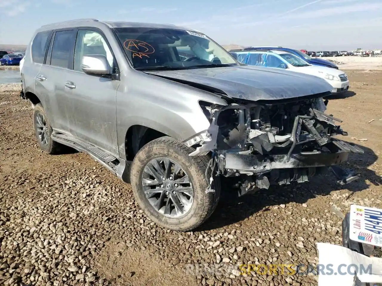 1 Photograph of a damaged car JTJAM7BX6L5250701 LEXUS GX 2020