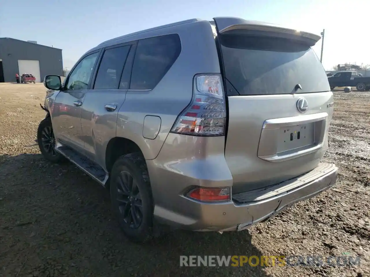 3 Фотография поврежденного автомобиля JTJAM7BX6L5250701 LEXUS GX 2020