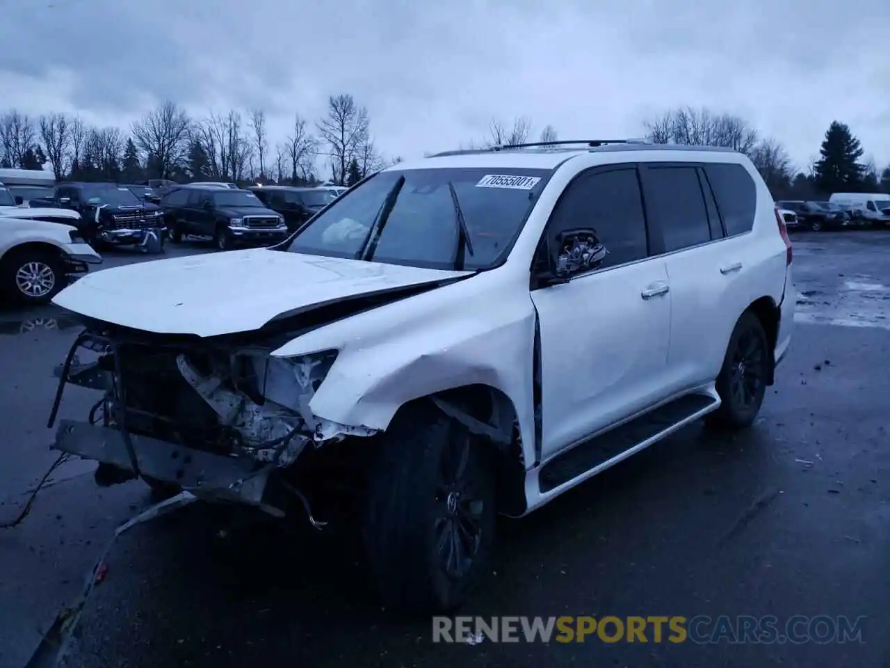 2 Photograph of a damaged car JTJAM7BX6L5253288 LEXUS GX 2020