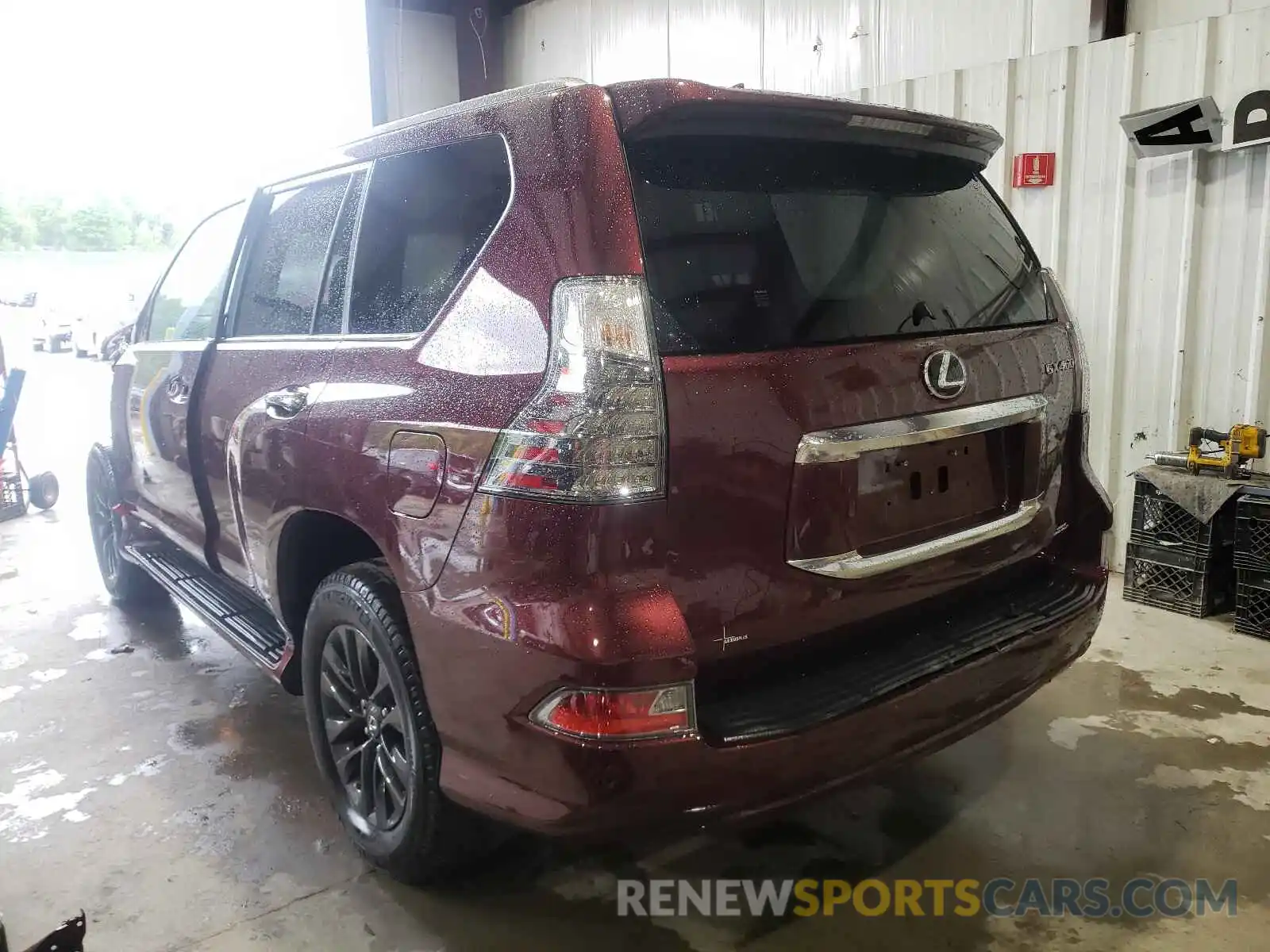 3 Фотография поврежденного автомобиля JTJAM7BX6L5255669 LEXUS GX 2020