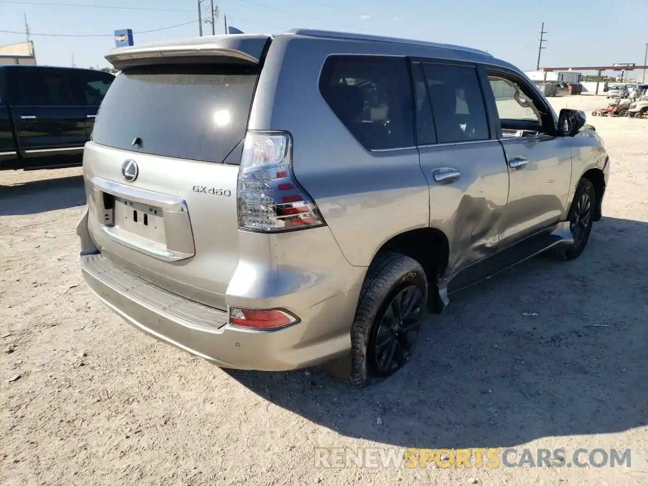 4 Фотография поврежденного автомобиля JTJAM7BX6L5258295 LEXUS GX 2020