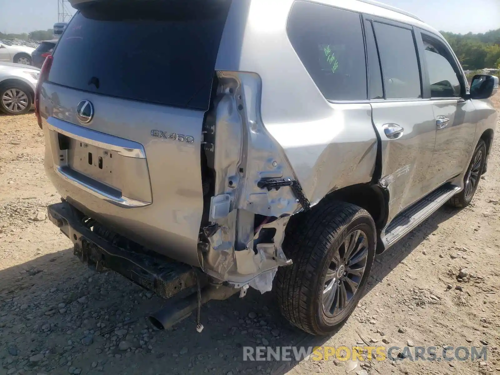 9 Фотография поврежденного автомобиля JTJAM7BX6L5262993 LEXUS GX 2020