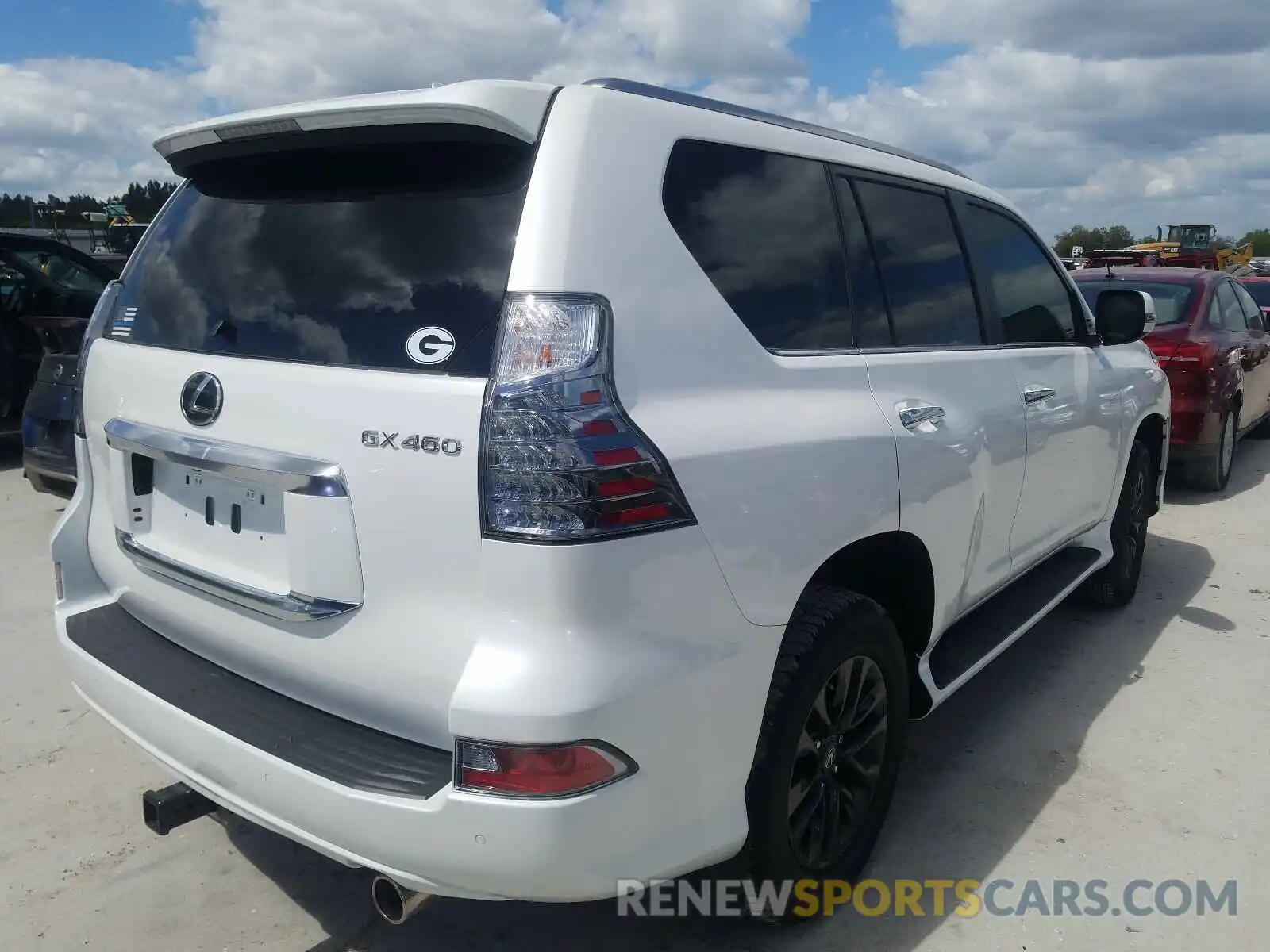 4 Photograph of a damaged car JTJAM7BX6L5265845 LEXUS GX 2020