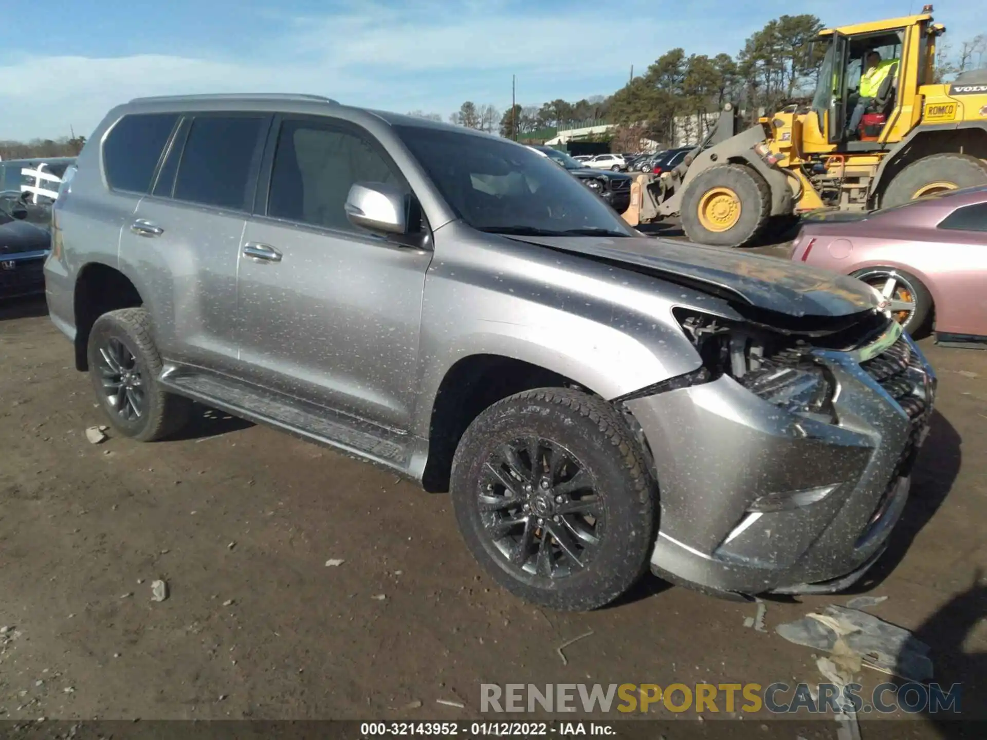 1 Photograph of a damaged car JTJAM7BX6L5265991 LEXUS GX 2020