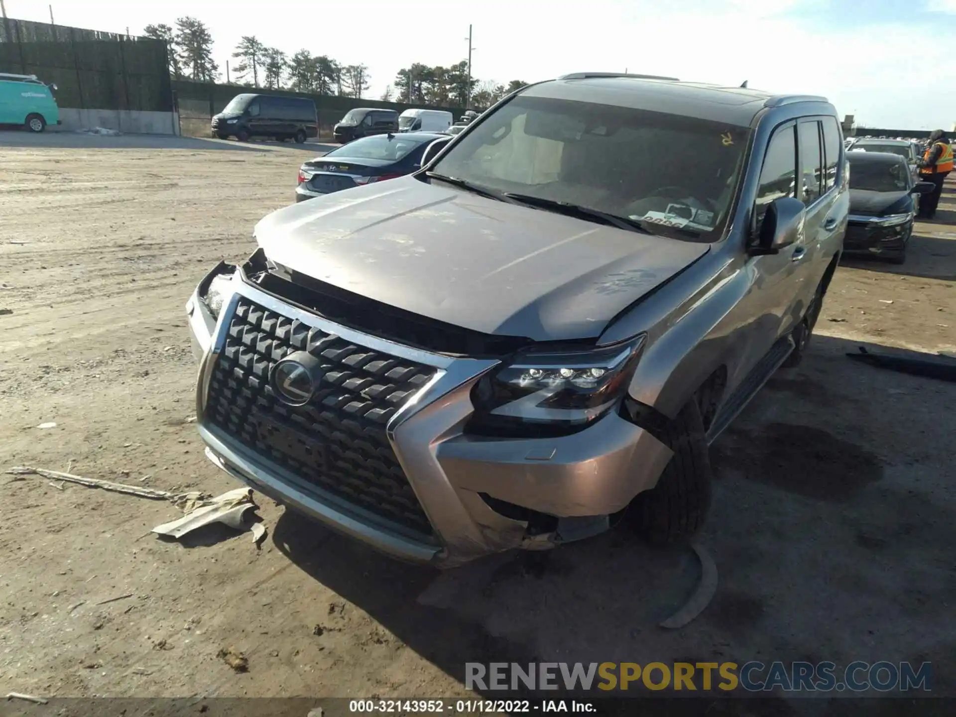 6 Photograph of a damaged car JTJAM7BX6L5265991 LEXUS GX 2020