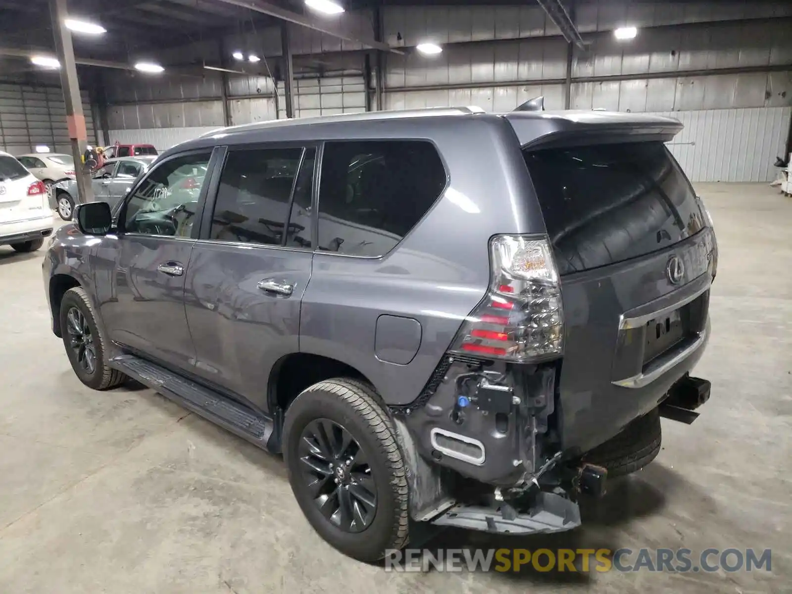 3 Фотография поврежденного автомобиля JTJAM7BX6L5266283 LEXUS GX 2020